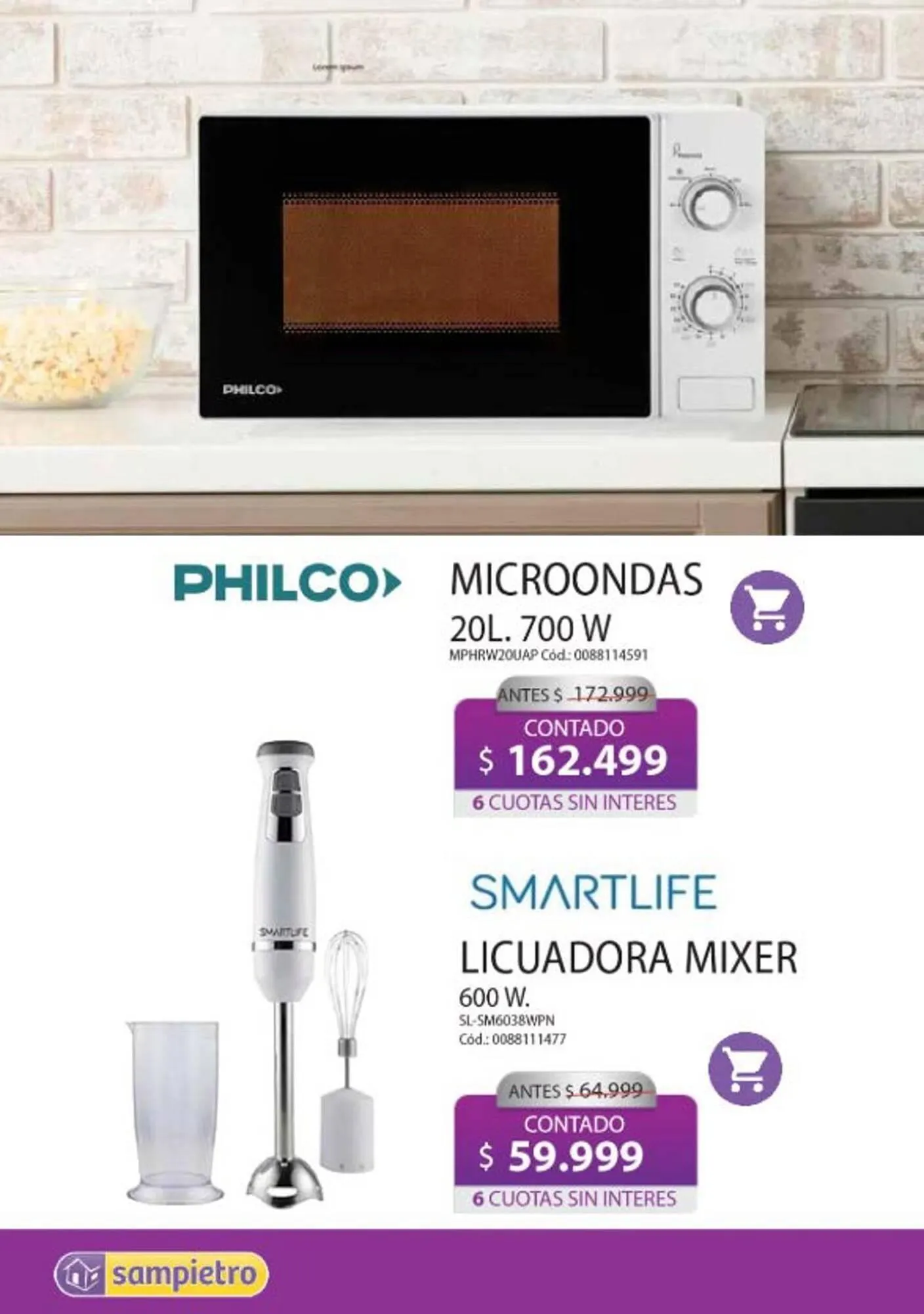 Ofertas de Catálogo Sampietro 24 de julio al 31 de julio 2025 - Página 10 del catálogo