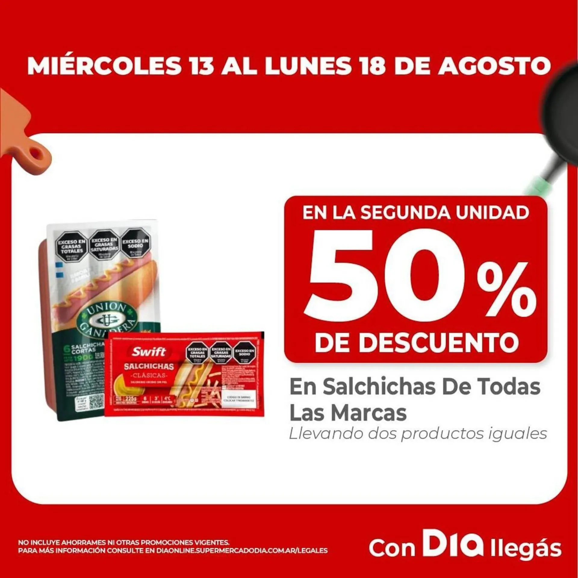 Ofertas de Catálogo Supermercados DIA 13 de agosto al 18 de agosto 2025 - Página 1 del catálogo