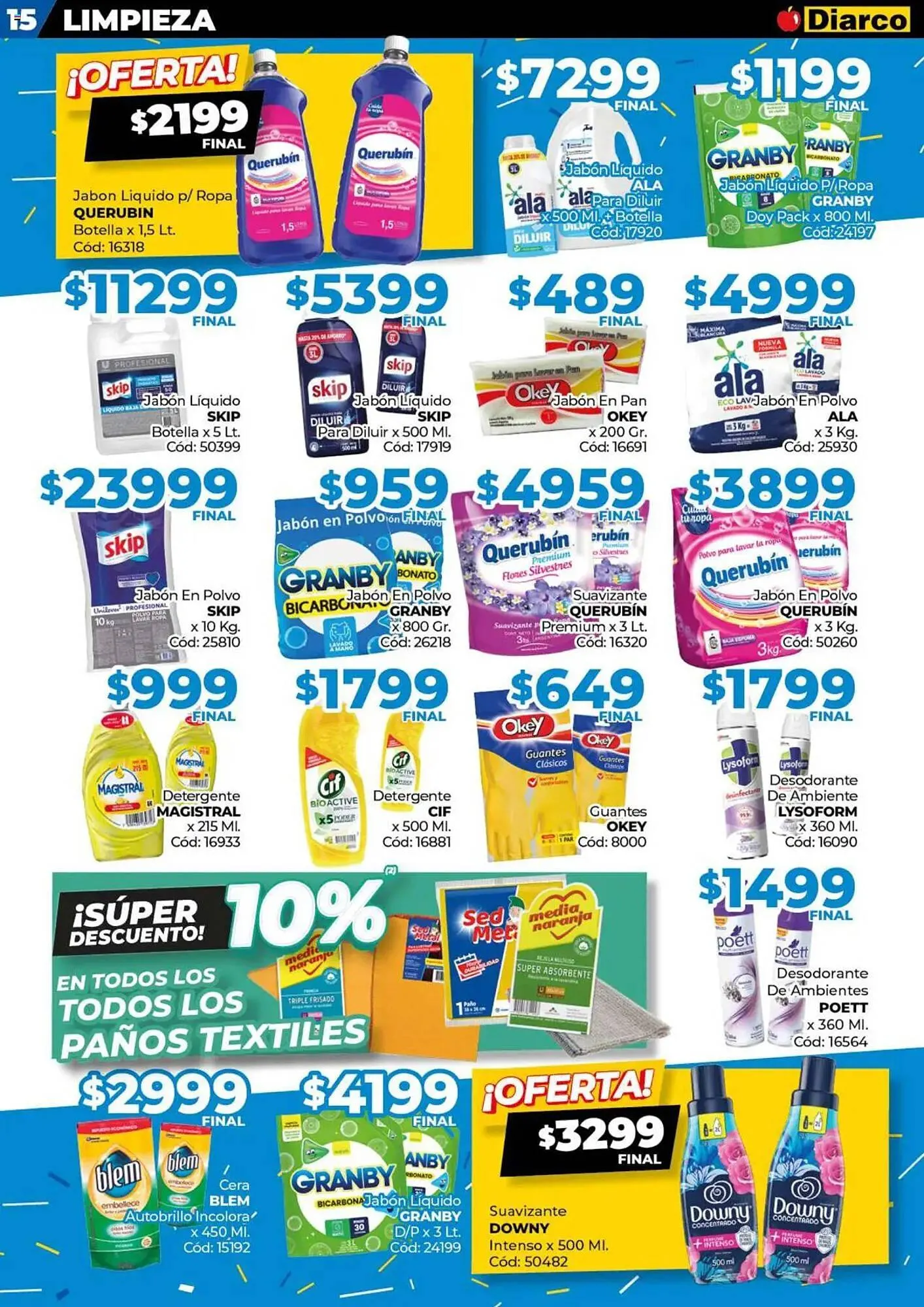 Ofertas de Catálogo Diarco 3 de marzo al 7 de marzo 2025 - Página 15 del catálogo