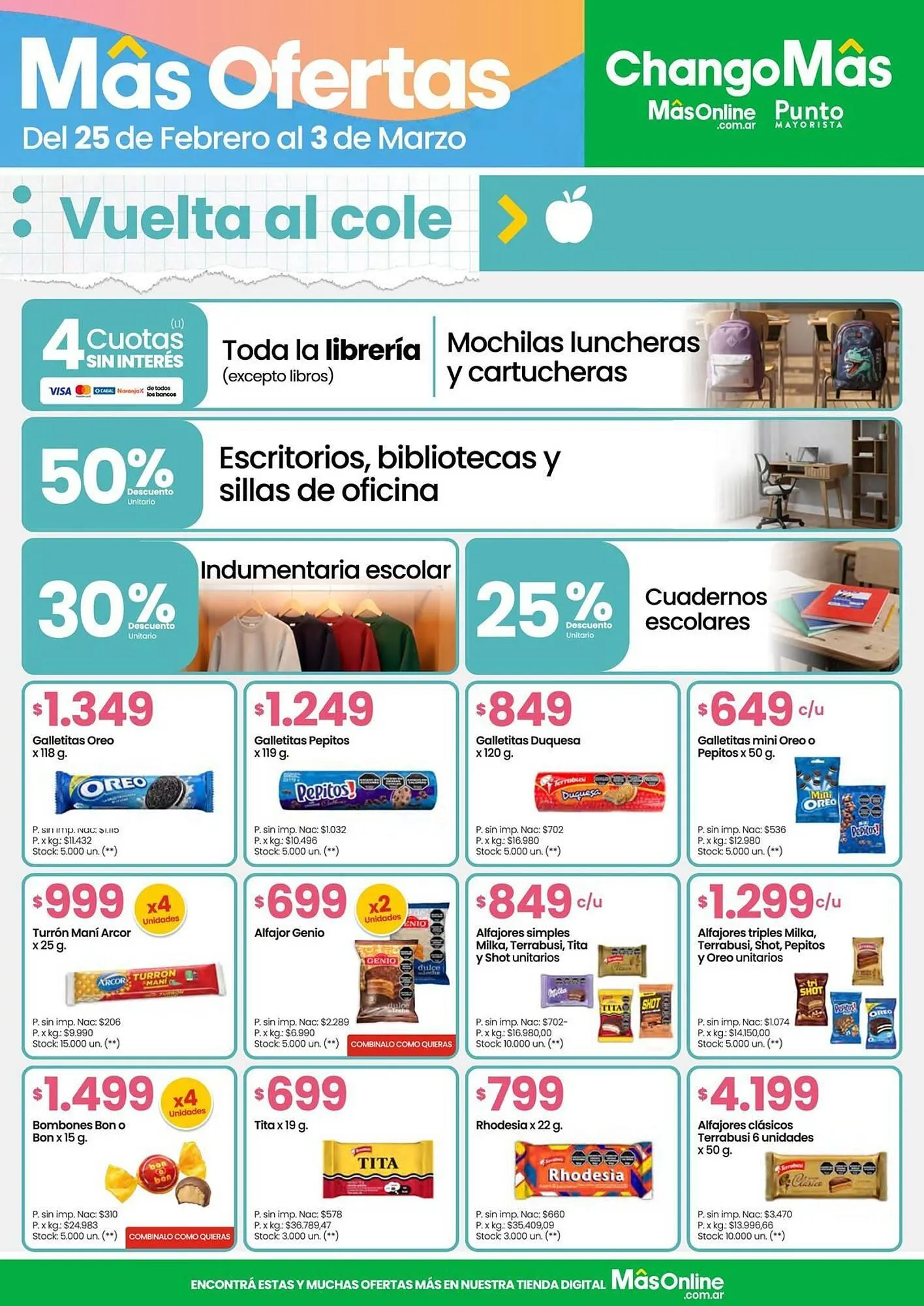 Ofertas de Catálogo Changomas 25 de febrero al 3 de marzo 2026 - Página 8 del catálogo
