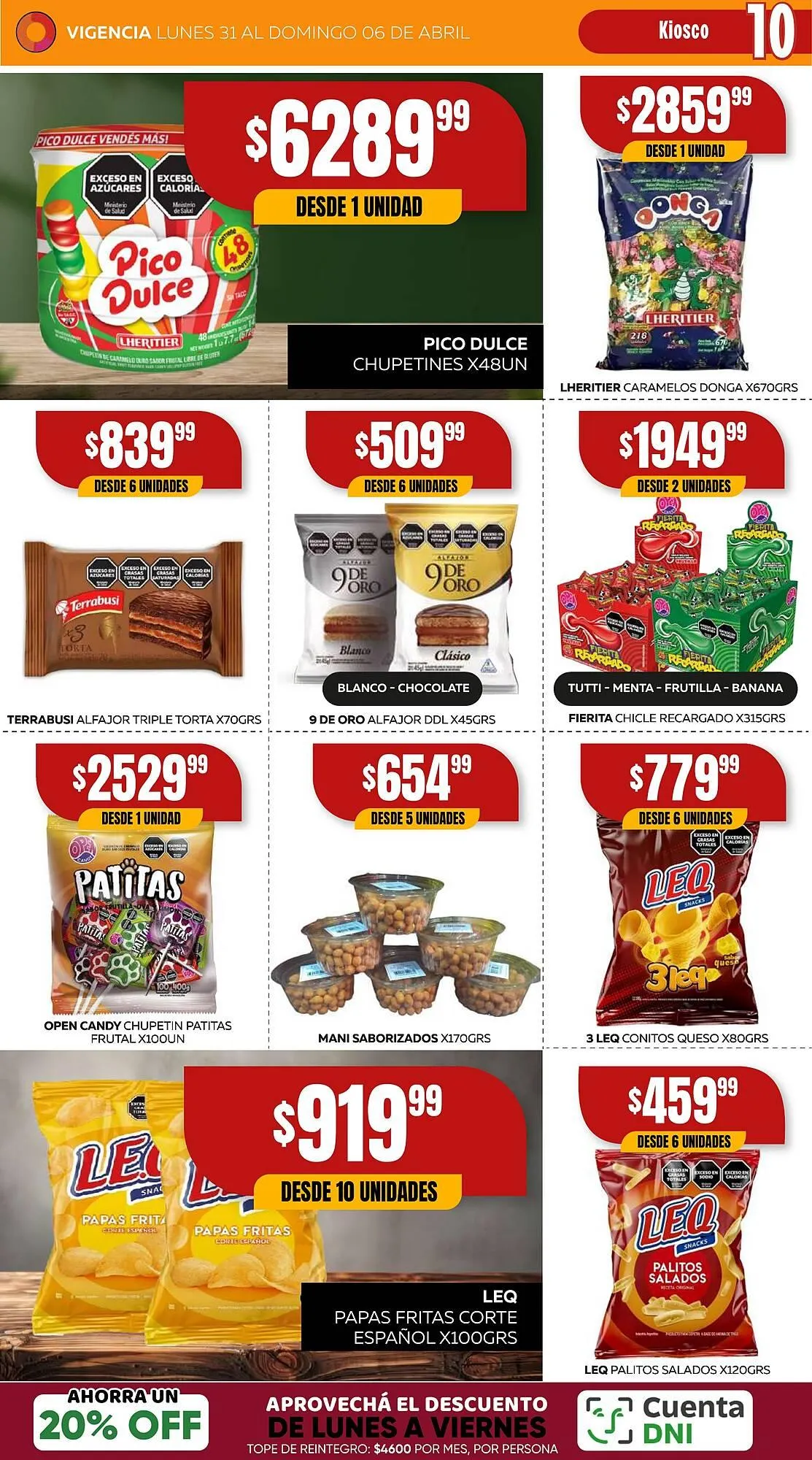 Ofertas de Catálogo Maxi Ofertas 31 de marzo al 6 de abril 2025 - Página 10 del catálogo