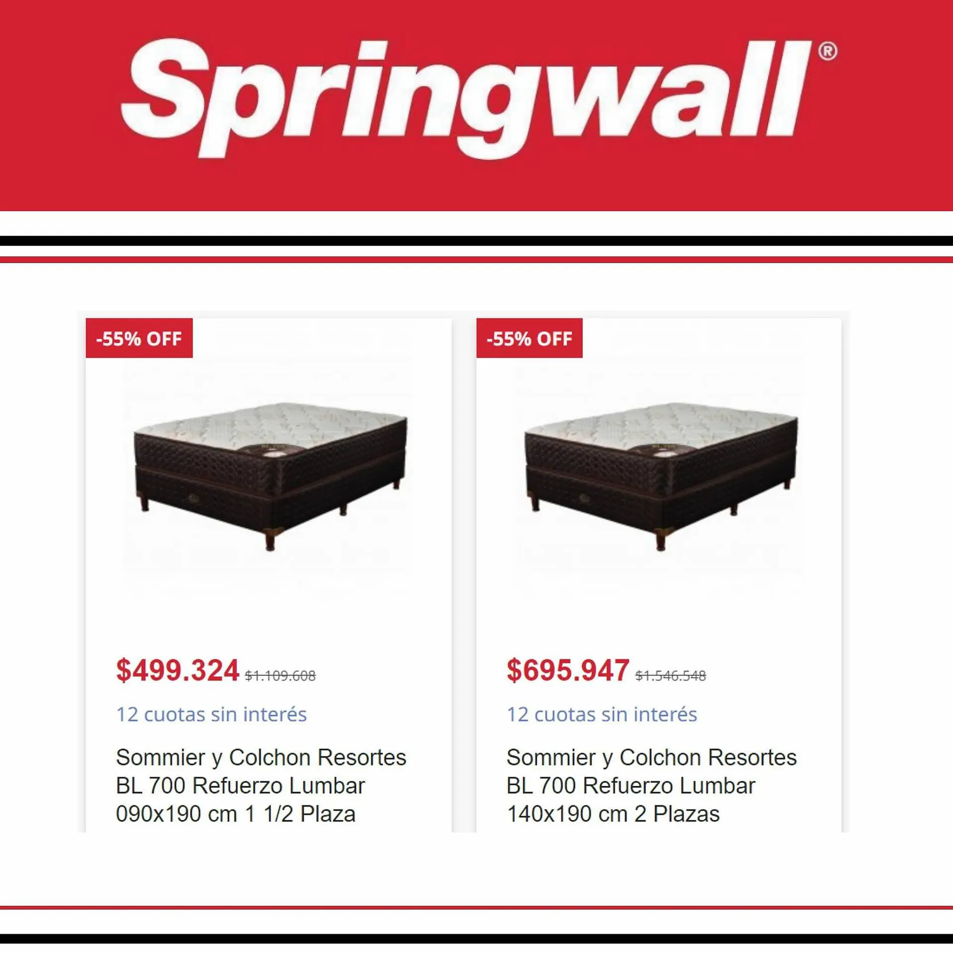 Ofertas de Catálogo Springwall 8 de septiembre al 15 de octubre 2023 - Página 6 del catálogo