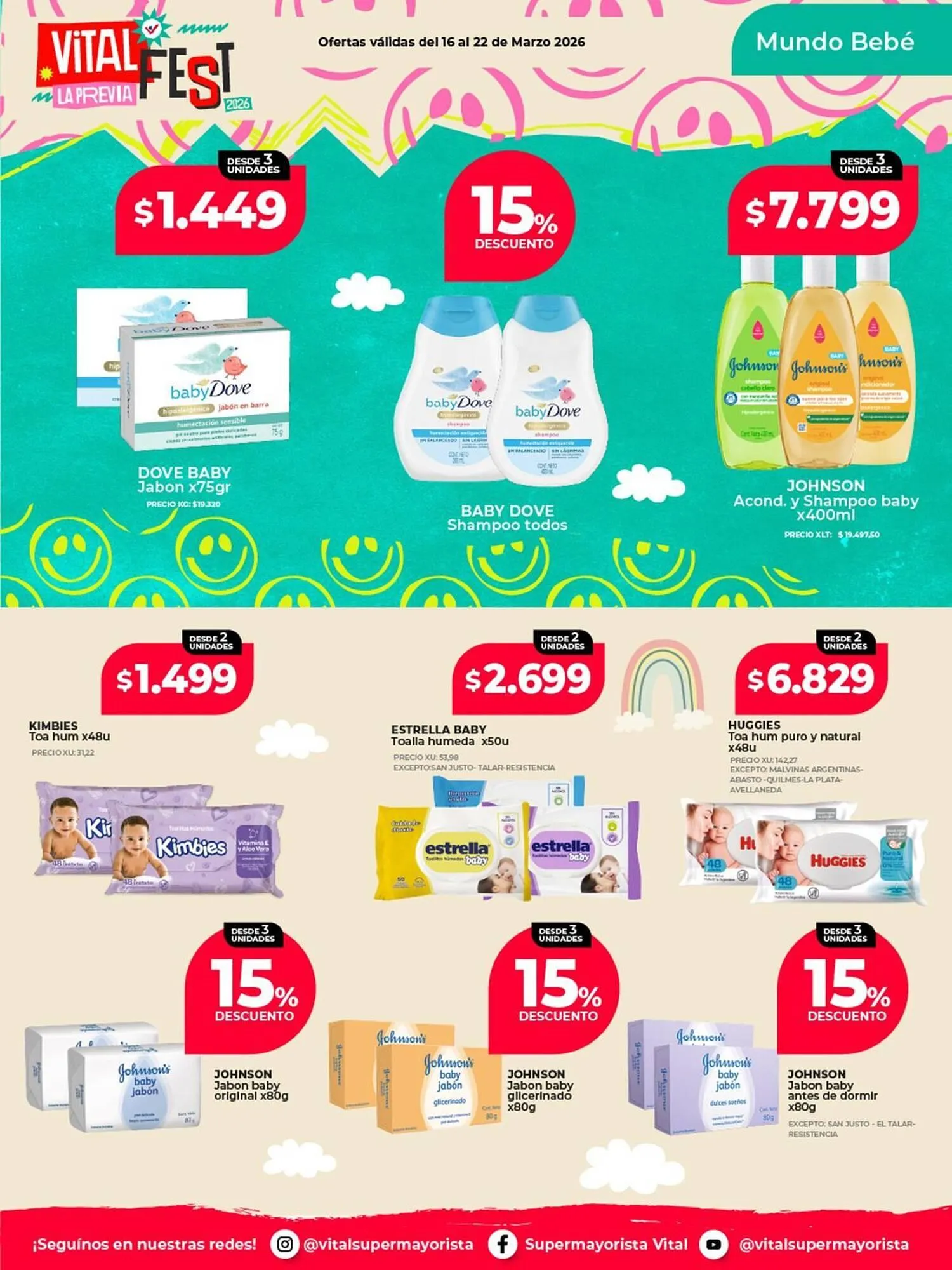 Ofertas de Catálogo Supermayorista Vital 16 de marzo al 22 de marzo 2026 - Página 6 del catálogo
