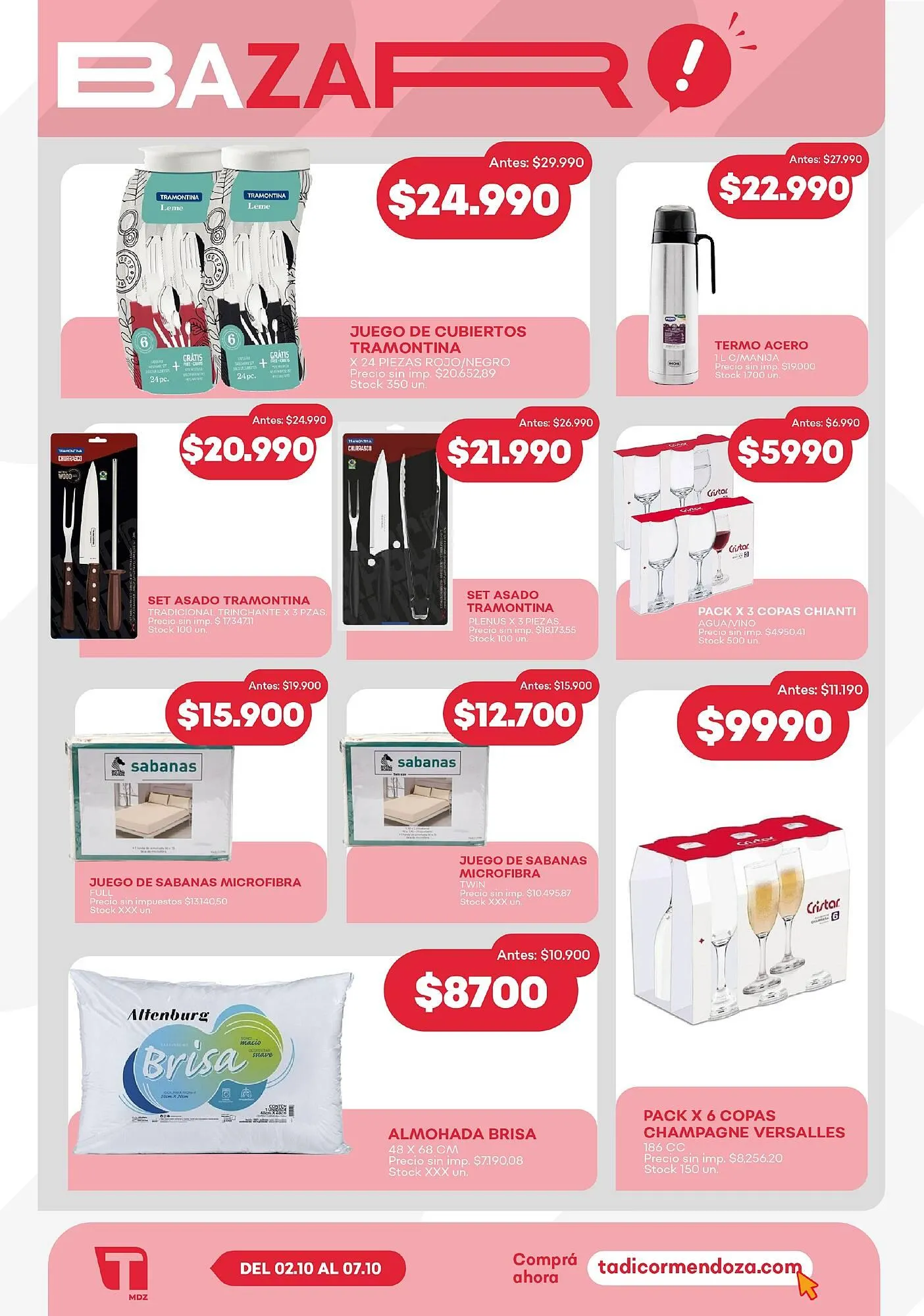 Ofertas de Catálogo Supermercados Tadicor 2 de octubre al 9 de octubre 2025 - Página 10 del catálogo