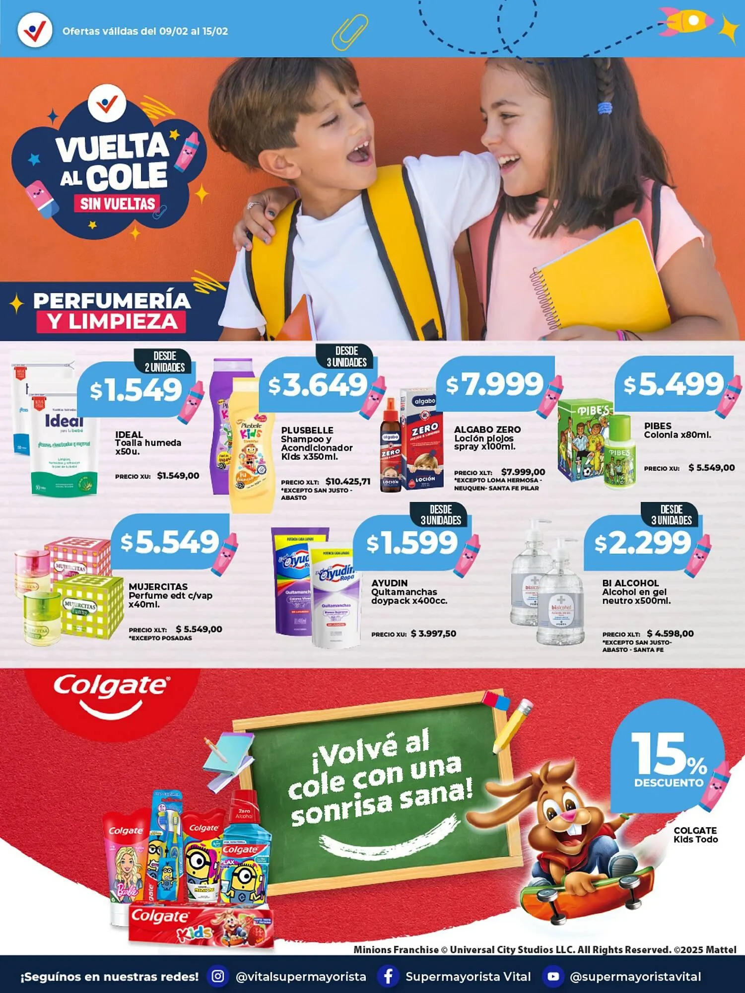 Ofertas de Catálogo Supermayorista Vital 9 de febrero al 15 de febrero 2026 - Página 7 del catálogo