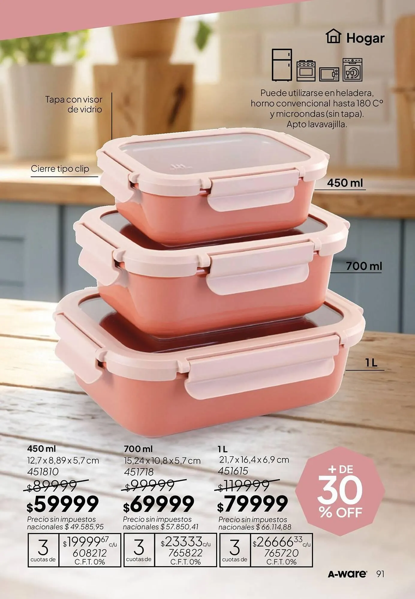 Ofertas de Folleto Tupperware 1 de julio al 31 de julio 2026 - Página 92 del catálogo