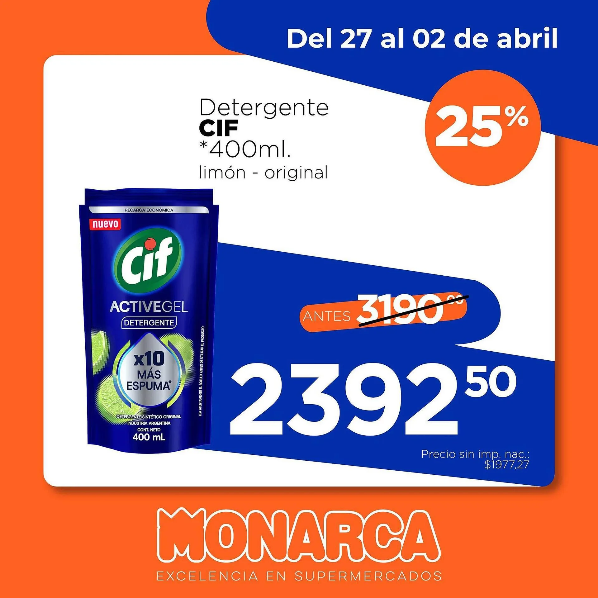 Ofertas de Catálogo Supermercados Monarca 27 de marzo al 2 de abril 2026 - Página 5 del catálogo