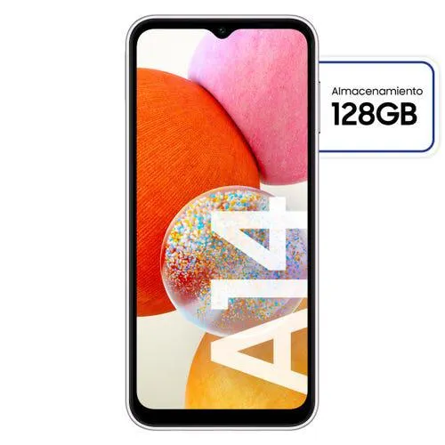 Celular Samsung A14 6.6" 4/128 Plata