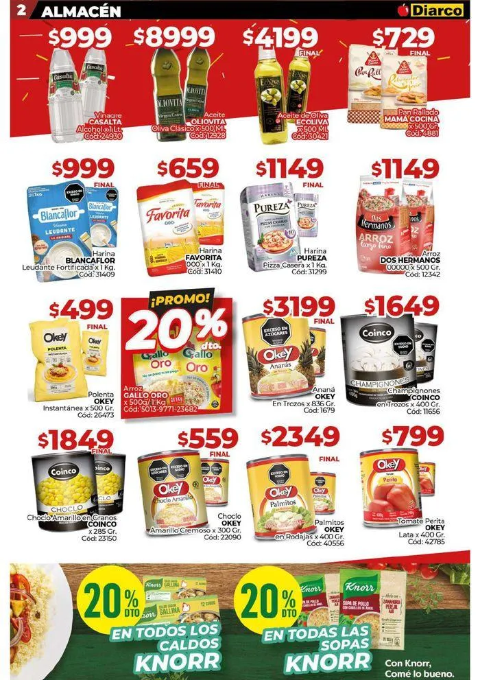 Ofertas de Diarco Ofertas Sur 19 de agosto al 25 de agosto 2024 - Página 2 del catálogo