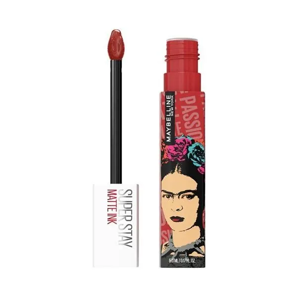 Maybelline Labial Liquido Superstay Matte Ink Frida Khalo Colect City Dancer