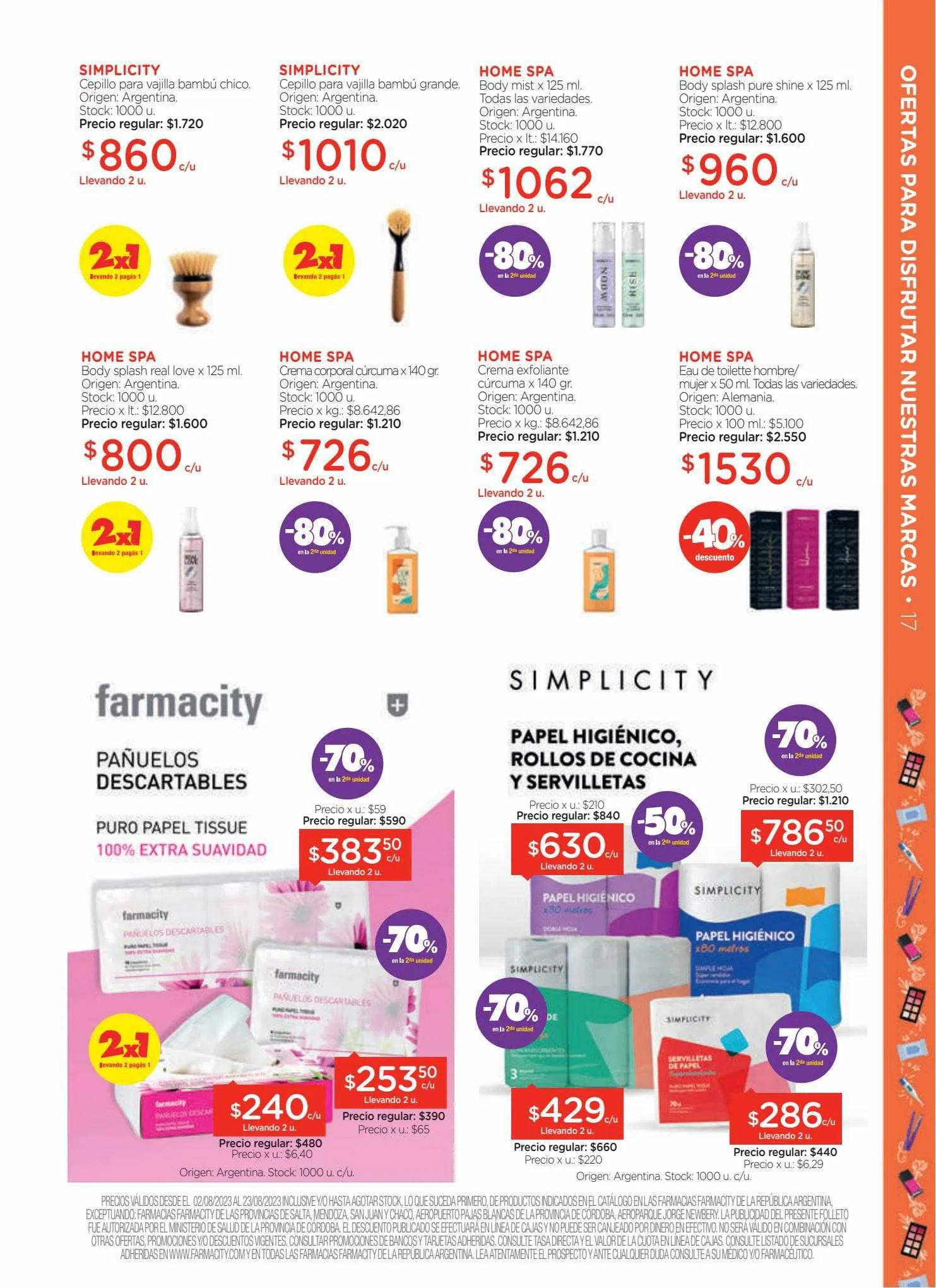 Ofertas de Catálogo Farmacity 1 de junio al 30 de septiembre 2023 - Página 17 del catálogo