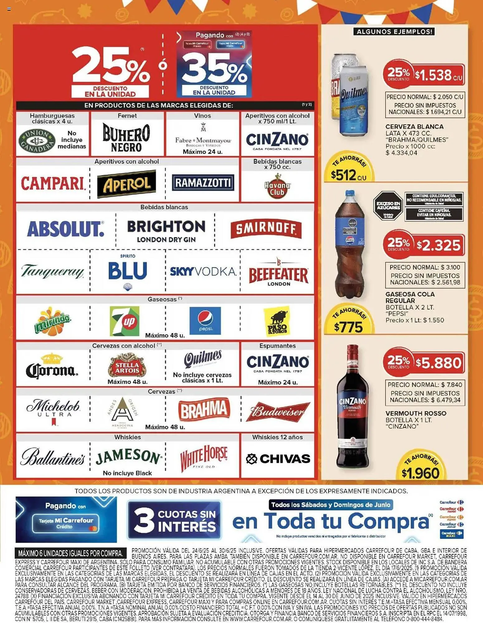 Ofertas de Catálogo Carrefour 24 de junio al 30 de junio 2025 - Página 8 del catálogo