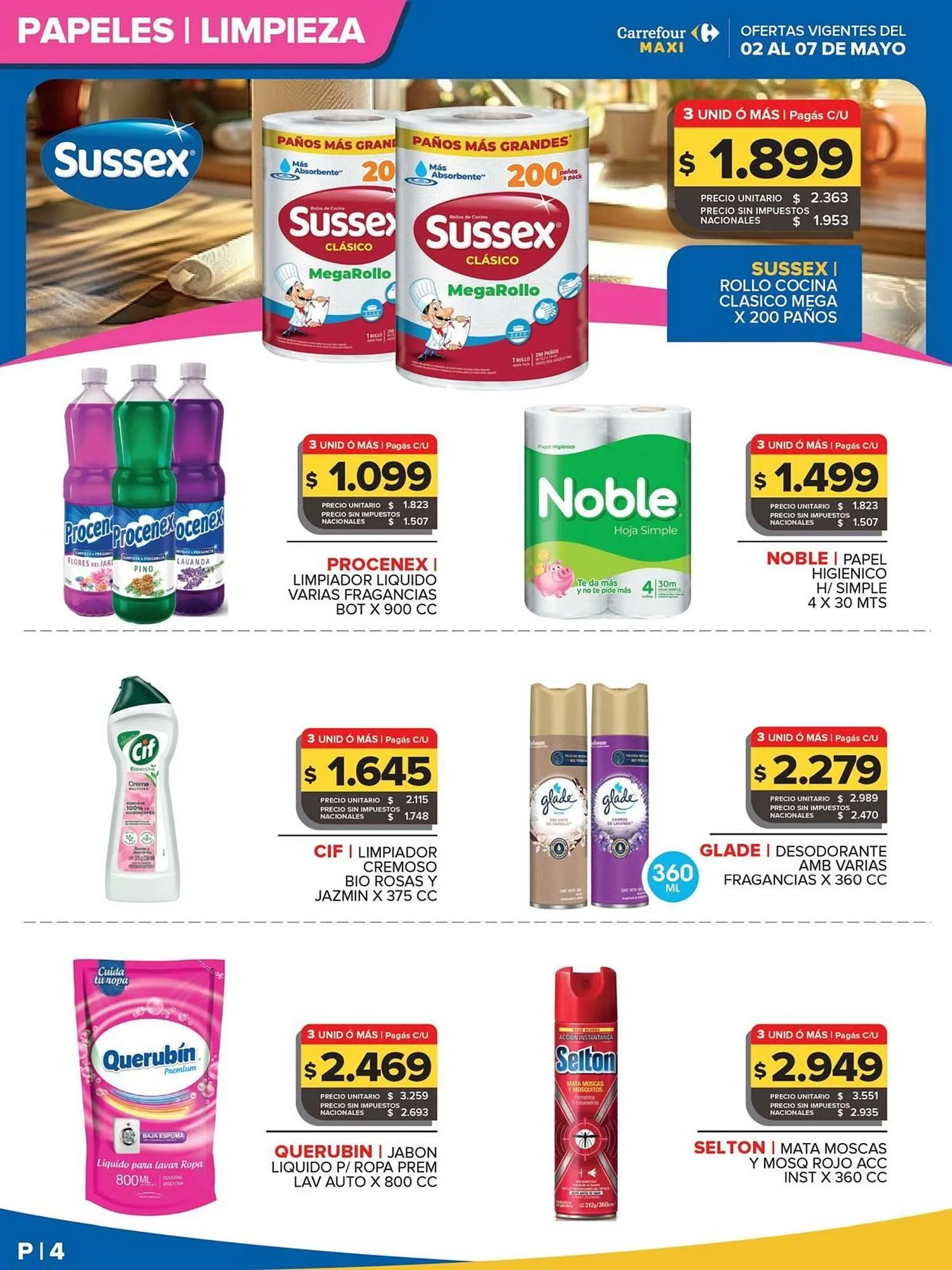 Ofertas de Folleto Carrefour Maxi 2 de mayo al 8 de mayo 2026 - Página 4 del catálogo