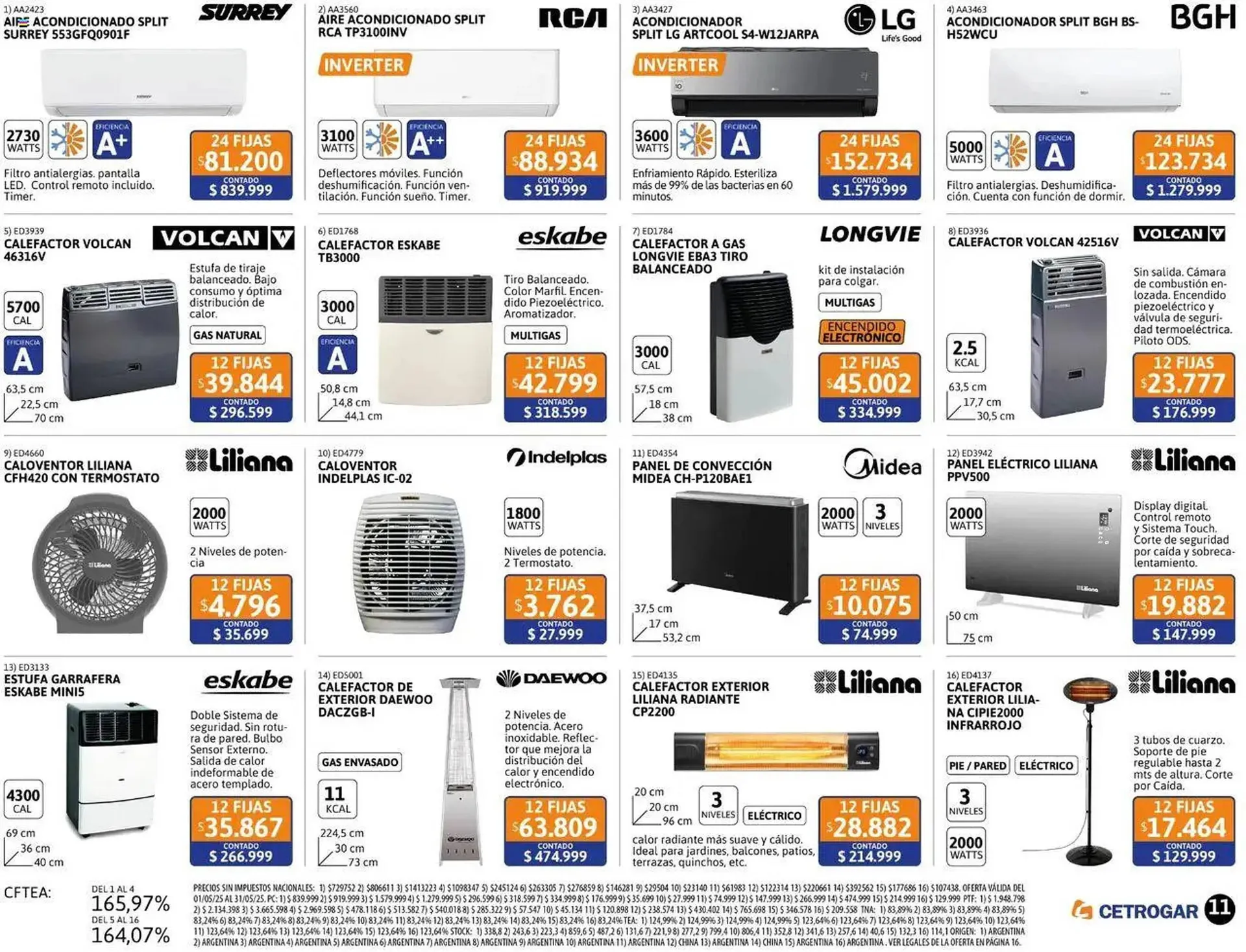 Ofertas de Catálogo Cetrogar 1 de mayo al 4 de junio 2025 - Página 11 del catálogo