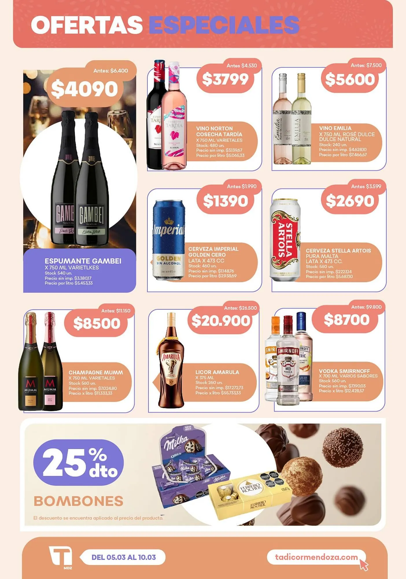 Ofertas de Catálogo Supermercados Tadicor 5 de marzo al 10 de marzo 2026 - Página 2 del catálogo