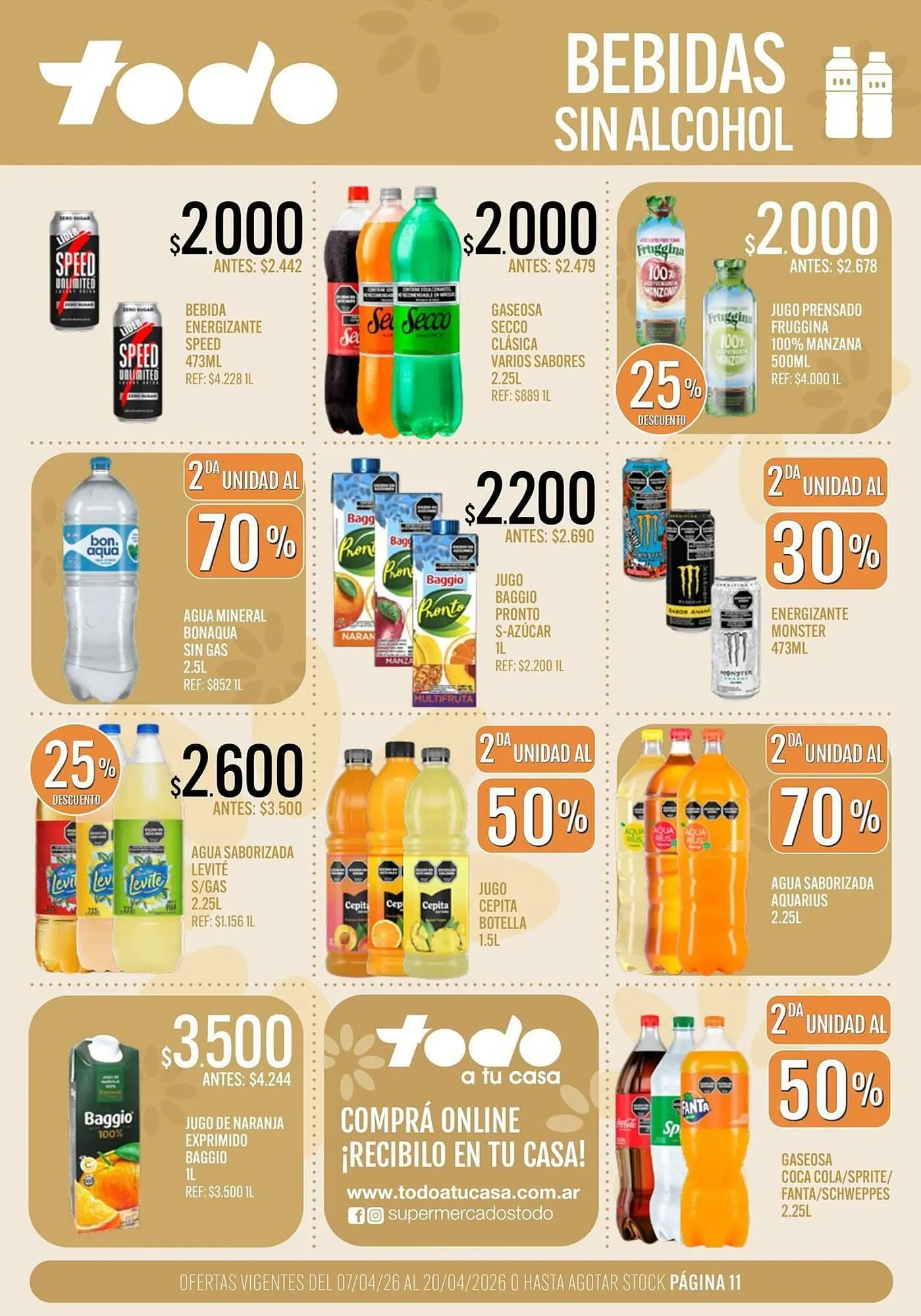 Ofertas de Catálogo Supermercados Todo 7 de abril al 20 de abril 2026 - Página 11 del catálogo