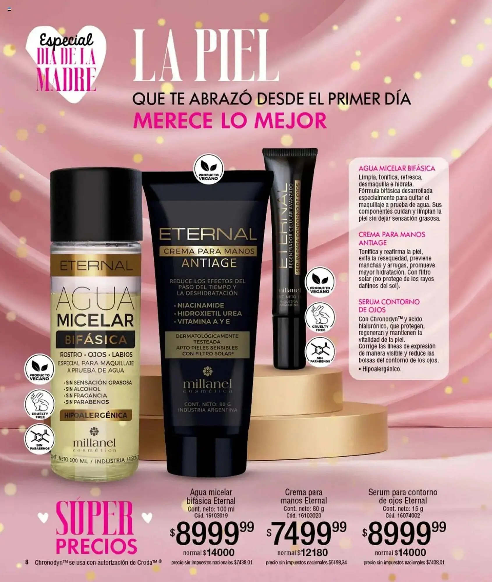 Ofertas de Catálogo Millanel Cosmética 15 de septiembre al 20 de octubre 2025 - Página 8 del catálogo