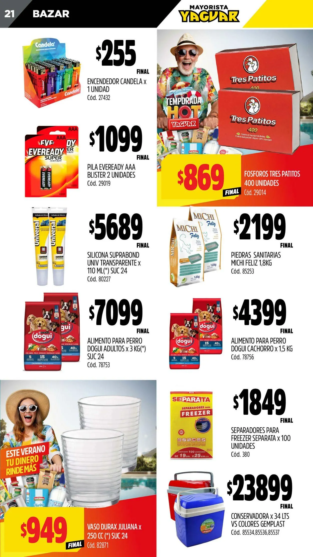 Ofertas de Yaguar - Tigre 20 de enero al 26 de enero 2025 - Página 21 del catálogo