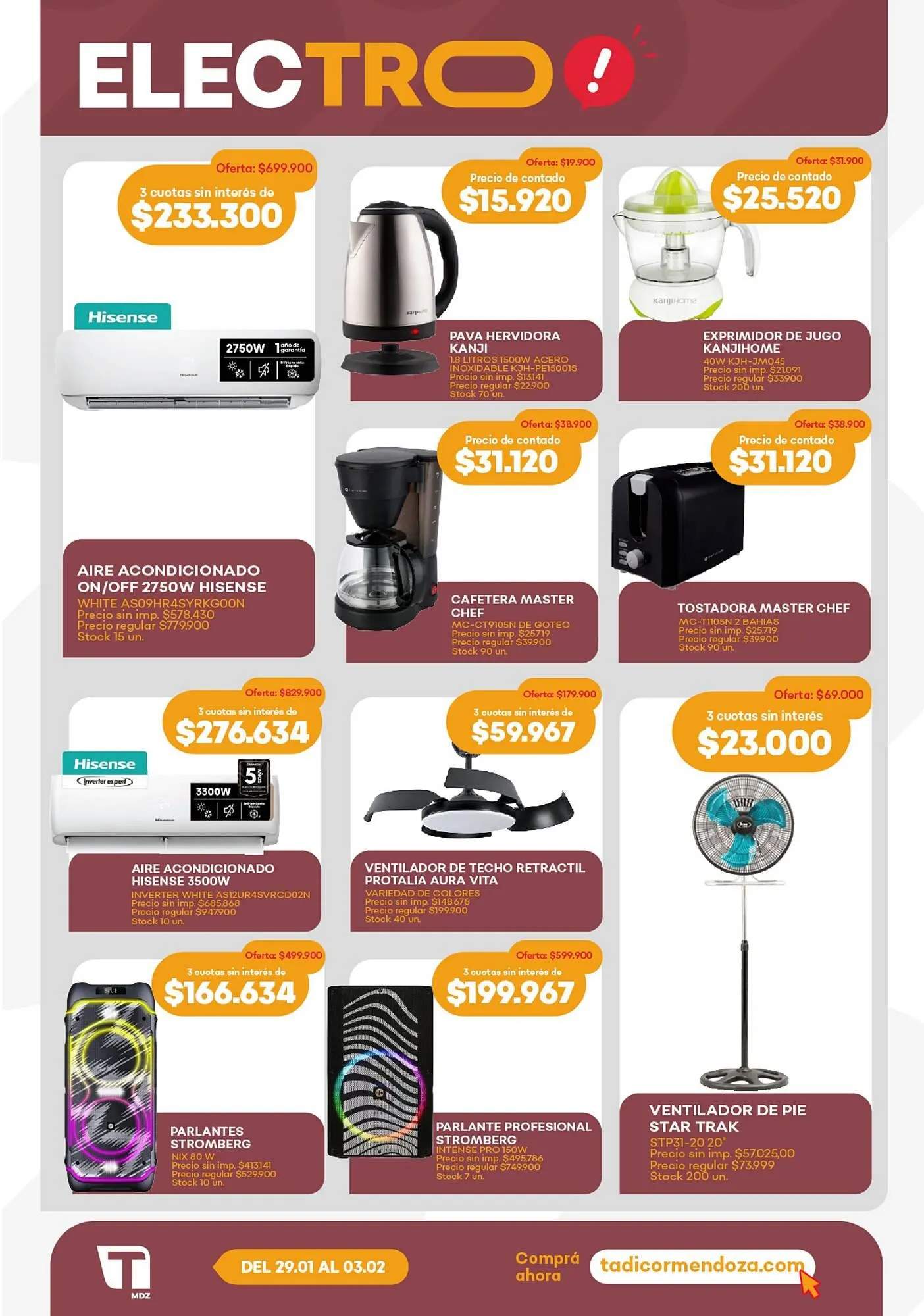 Ofertas de Catálogo Supermercados Tadicor 27 de enero al 3 de febrero 2026 - Página 10 del catálogo