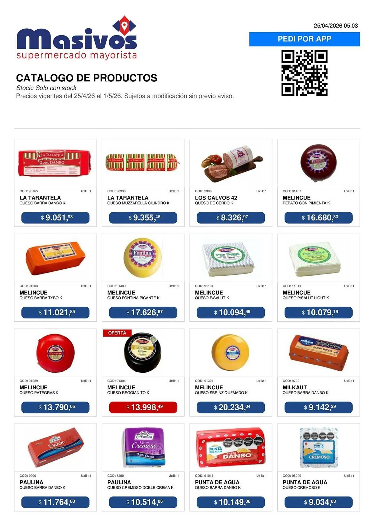 Ofertas de Catálogo Masivos 25 de abril al 1 de mayo 2026 - Página 144 del catálogo