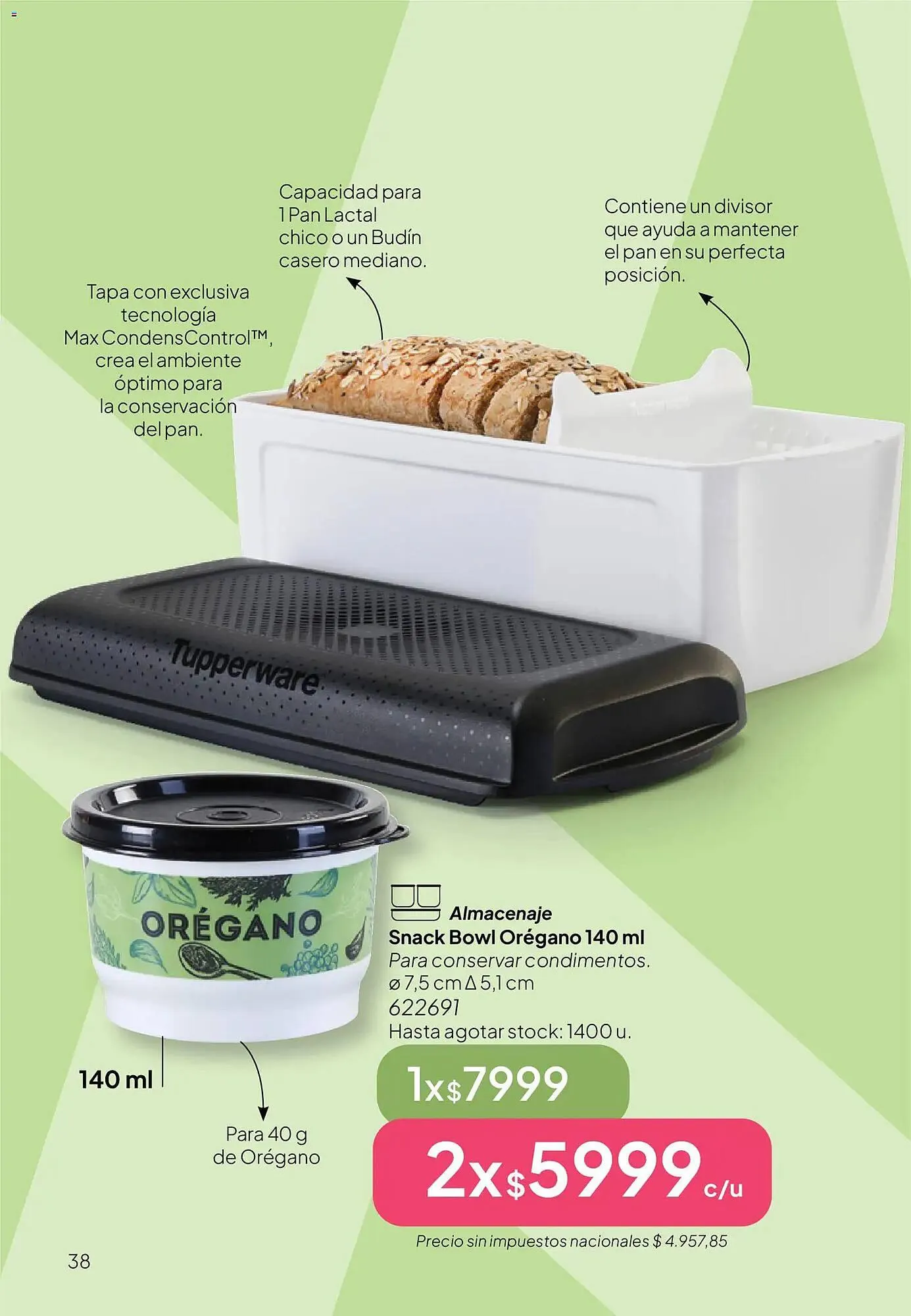 Ofertas de Folleto Tupperware 28 de abril al 31 de mayo 2026 - Página 39 del catálogo