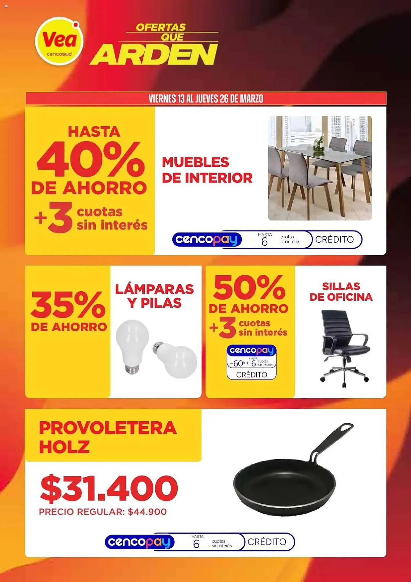Ofertas de Catálogo Supermercados Vea 13 de marzo al 26 de marzo 2026 - Página 4 del catálogo