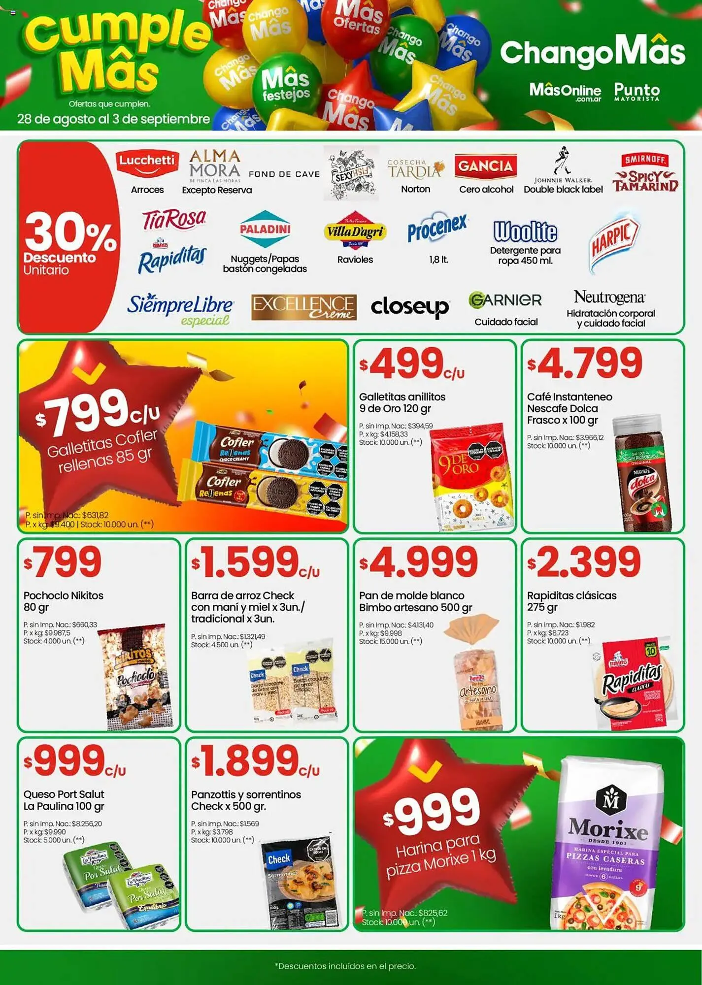 Ofertas de Catálogo Changomas 28 de agosto al 3 de septiembre 2025 - Página 4 del catálogo