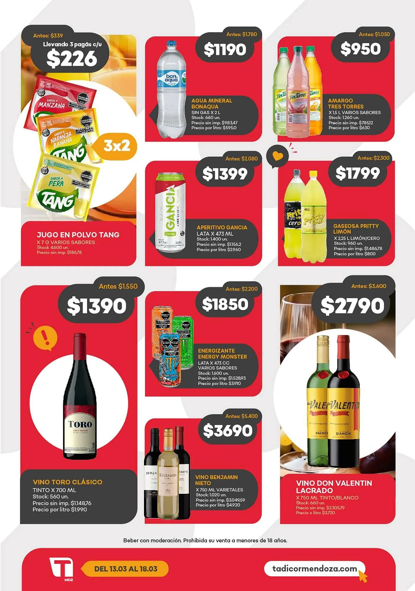 Ofertas de Catálogo Supermercados Tadicor 13 de marzo al 18 de marzo 2025 - Página 5 del catálogo