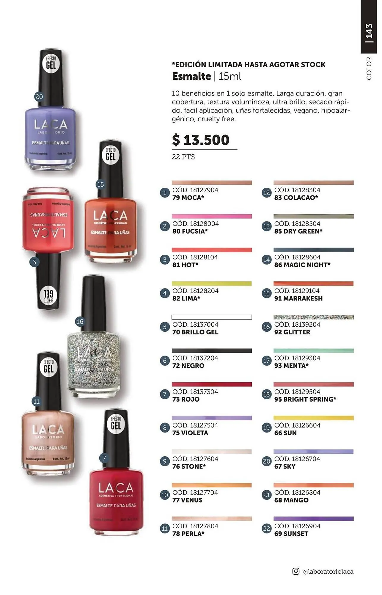 Ofertas de Catálogo Laboratorio LACA 8 de mayo al 31 de mayo 2025 - Página 143 del catálogo
