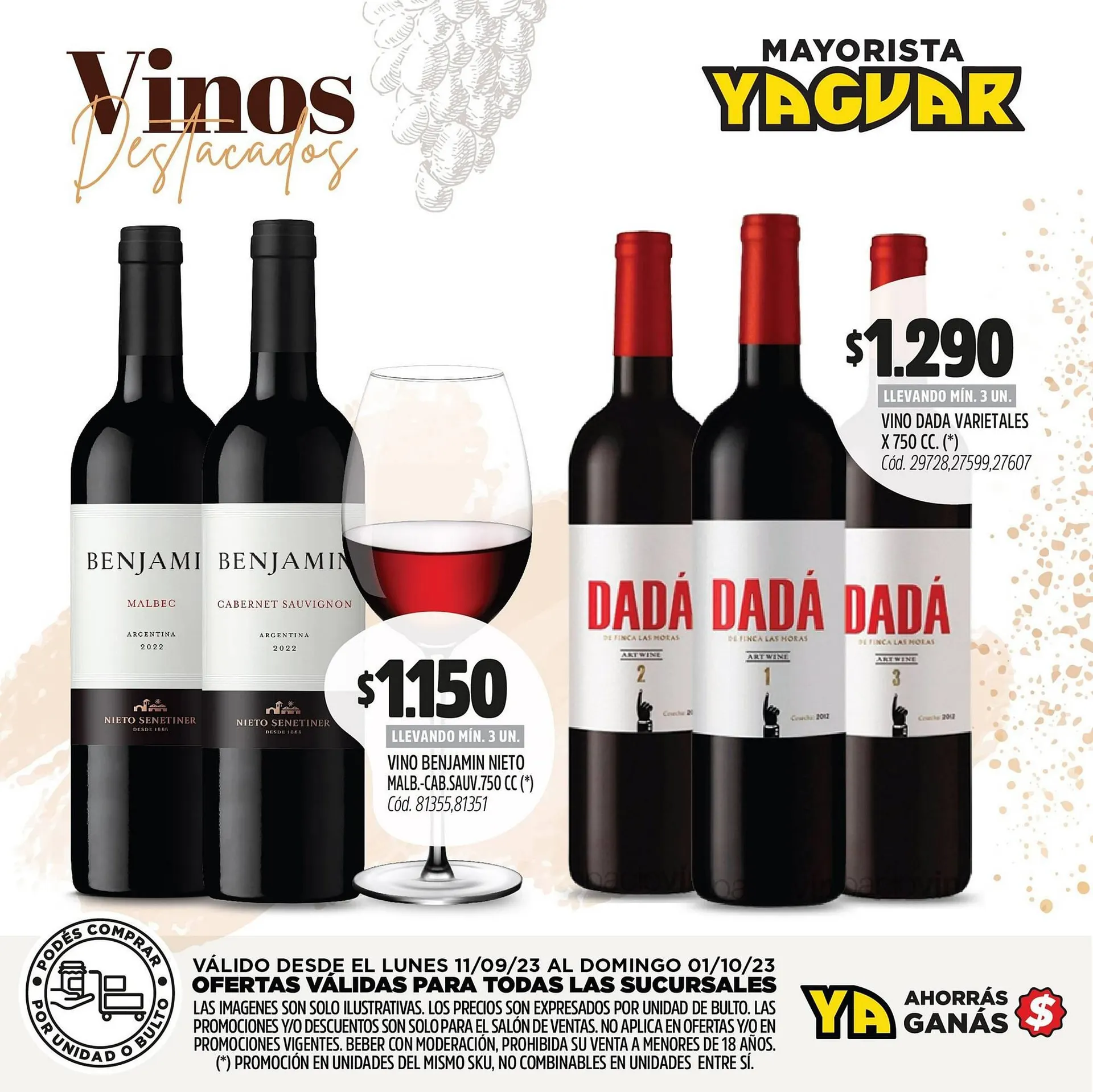 Ofertas de Catálogo Supermercados Yaguar 11 de septiembre al 1 de octubre 2023 - Página 2 del catálogo