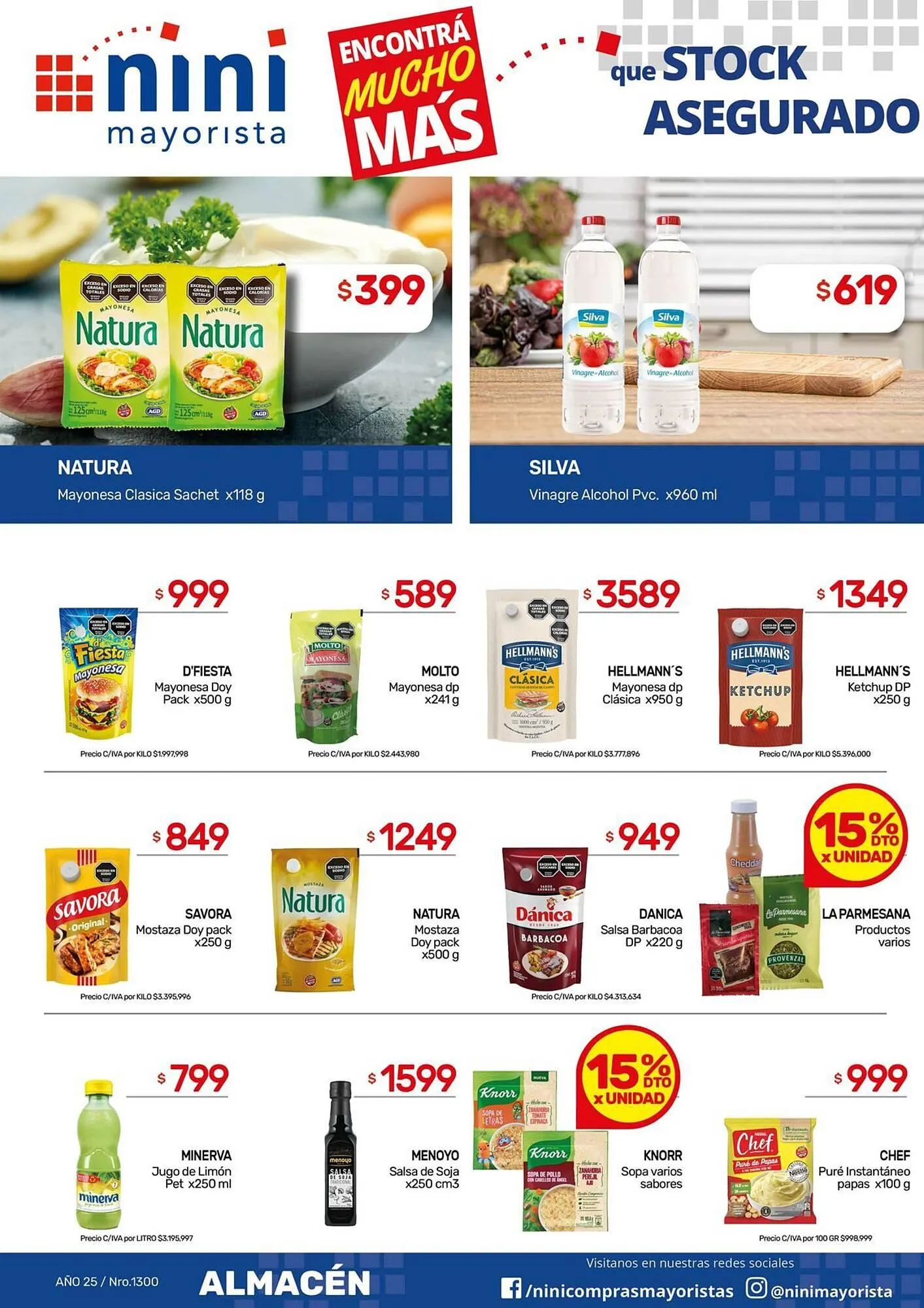 Ofertas de Catálogo Nini Mayorista 24 de marzo al 30 de marzo 2025 - Página 15 del catálogo