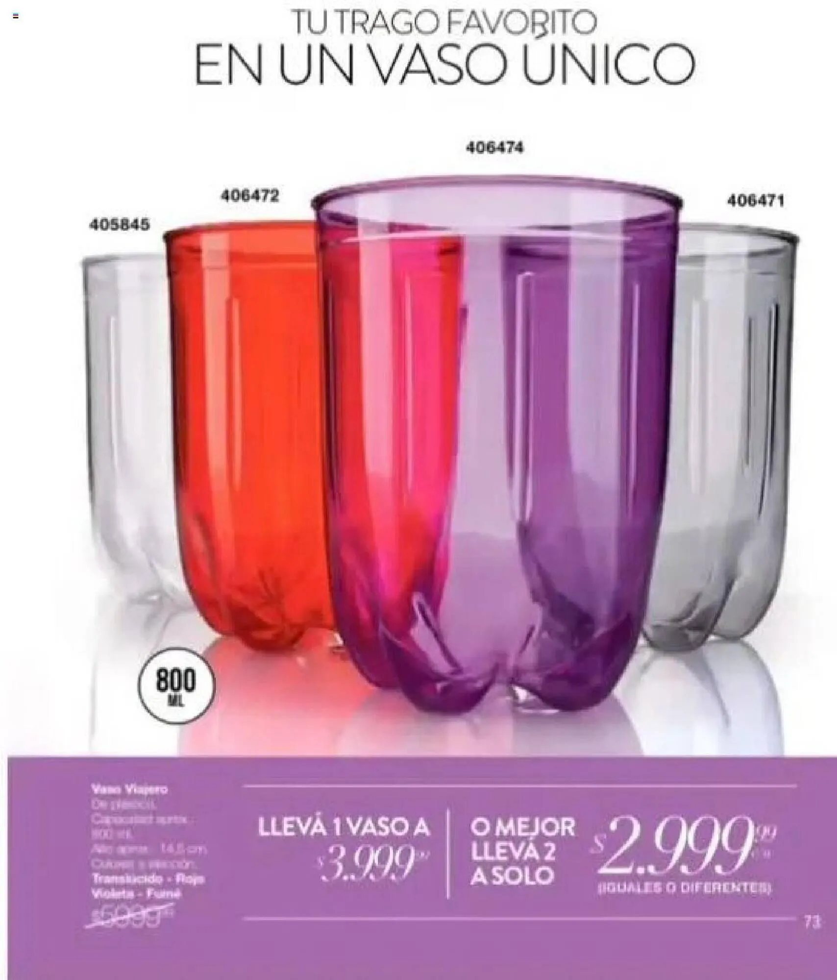 Ofertas de Catálogo Violetta Cosméticos 23 de septiembre al 6 de octubre 2024 - Página 71 del catálogo