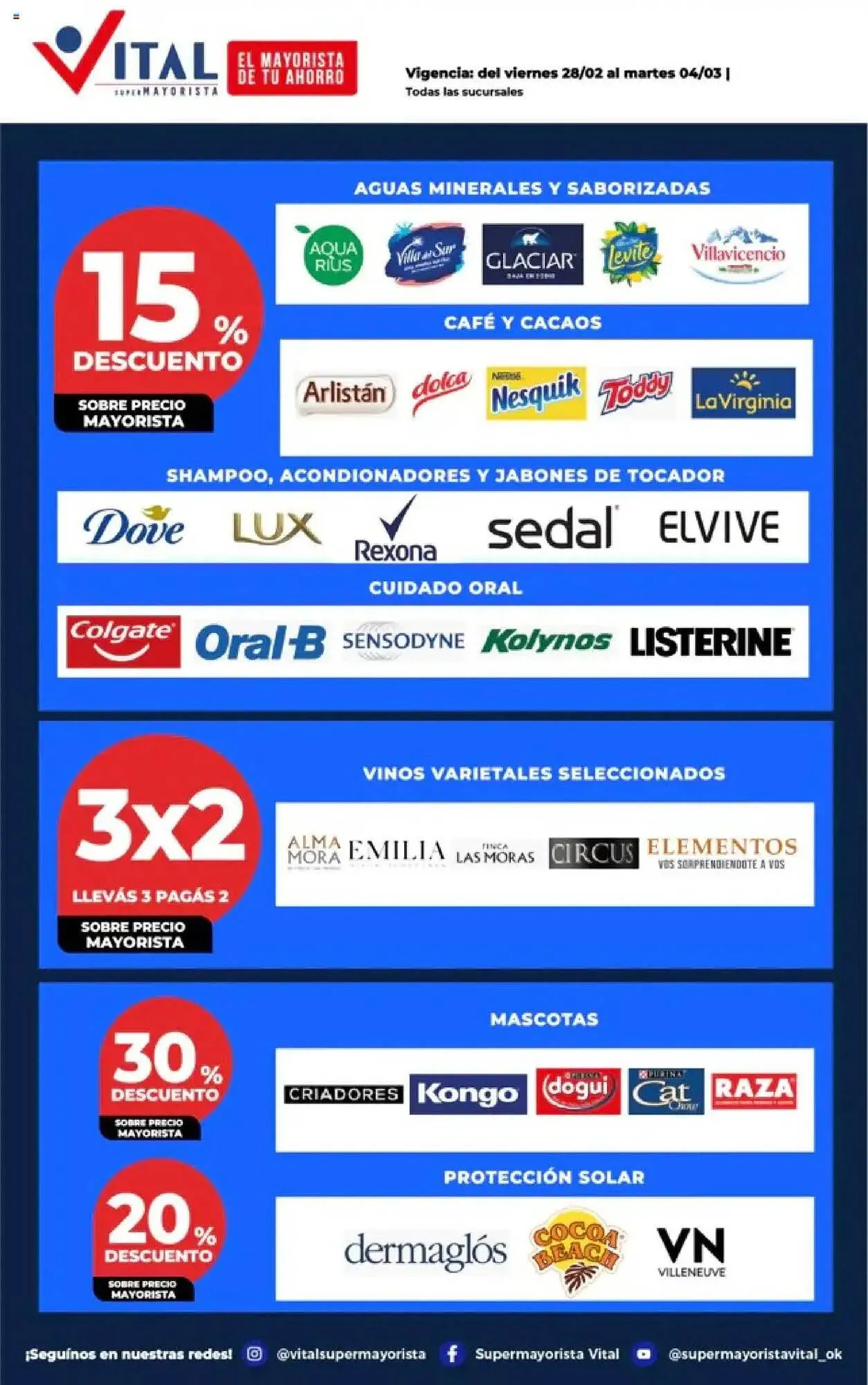 Ofertas de Catálogo Supermayorista Vital 28 de febrero al 4 de marzo 2025 - Página 2 del catálogo
