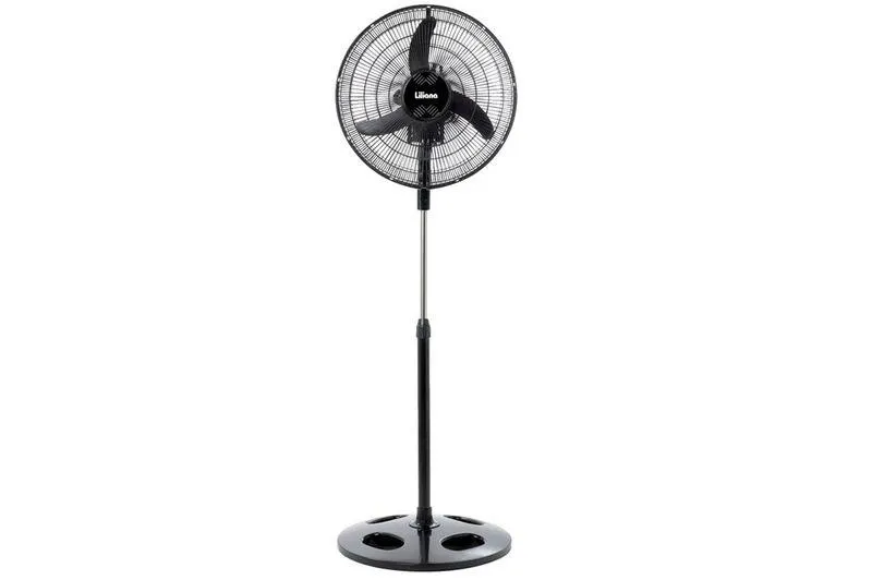 VENTILADOR PIE 20' MOD. VVPRN20 - PARRILLA MET.NEG LILIANA