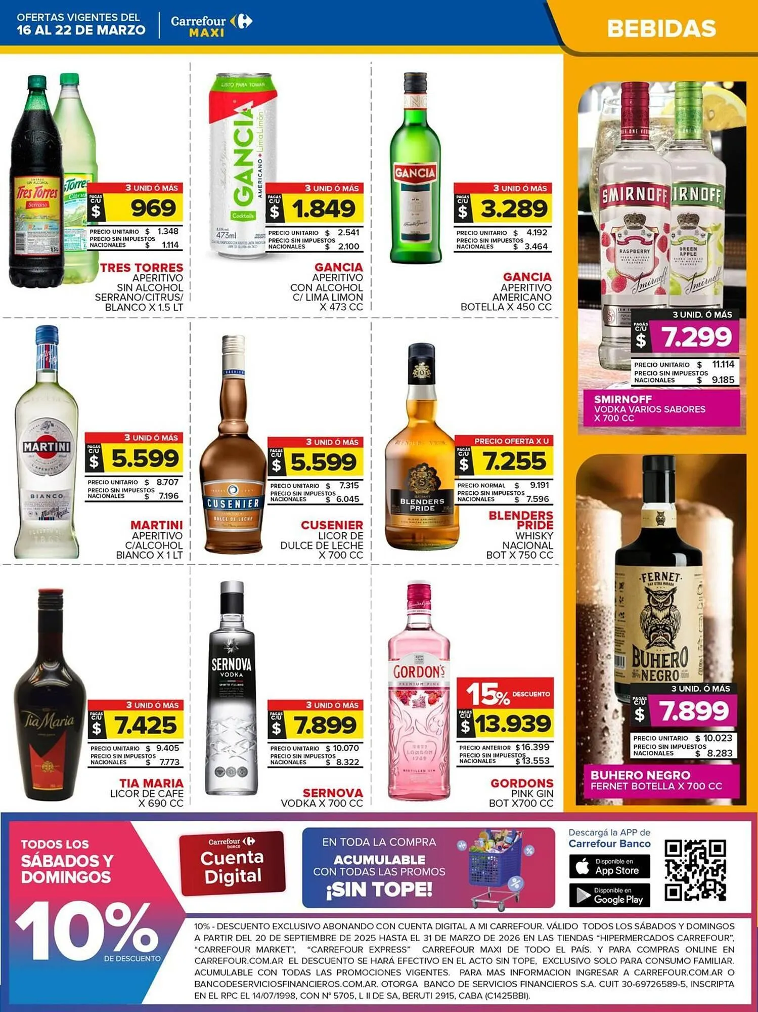 Ofertas de Folleto Carrefour Maxi 16 de marzo al 23 de marzo 2026 - Página 3 del catálogo