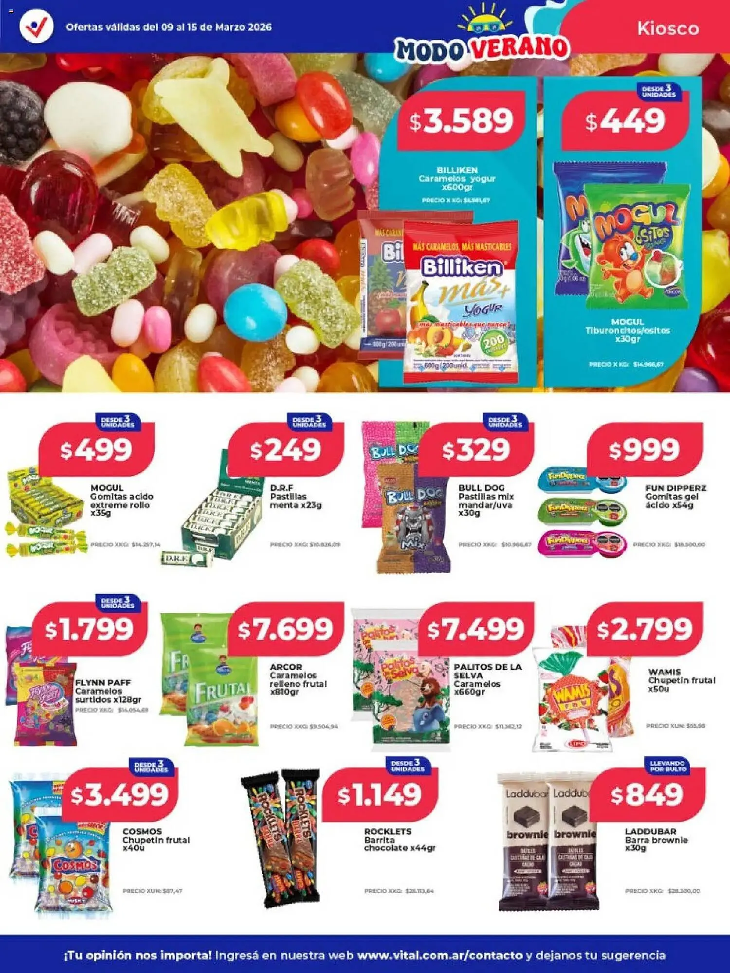 Ofertas de Catálogo Supermayorista Vital 9 de marzo al 15 de marzo 2026 - Página 15 del catálogo