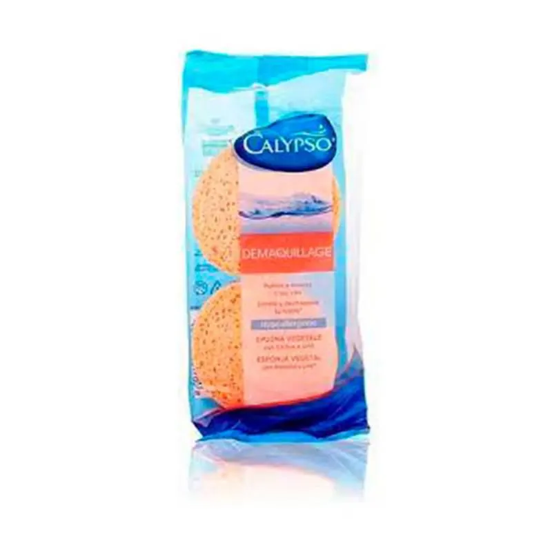 Esponja Desmaquillante Facial Calypso x 2 Un.