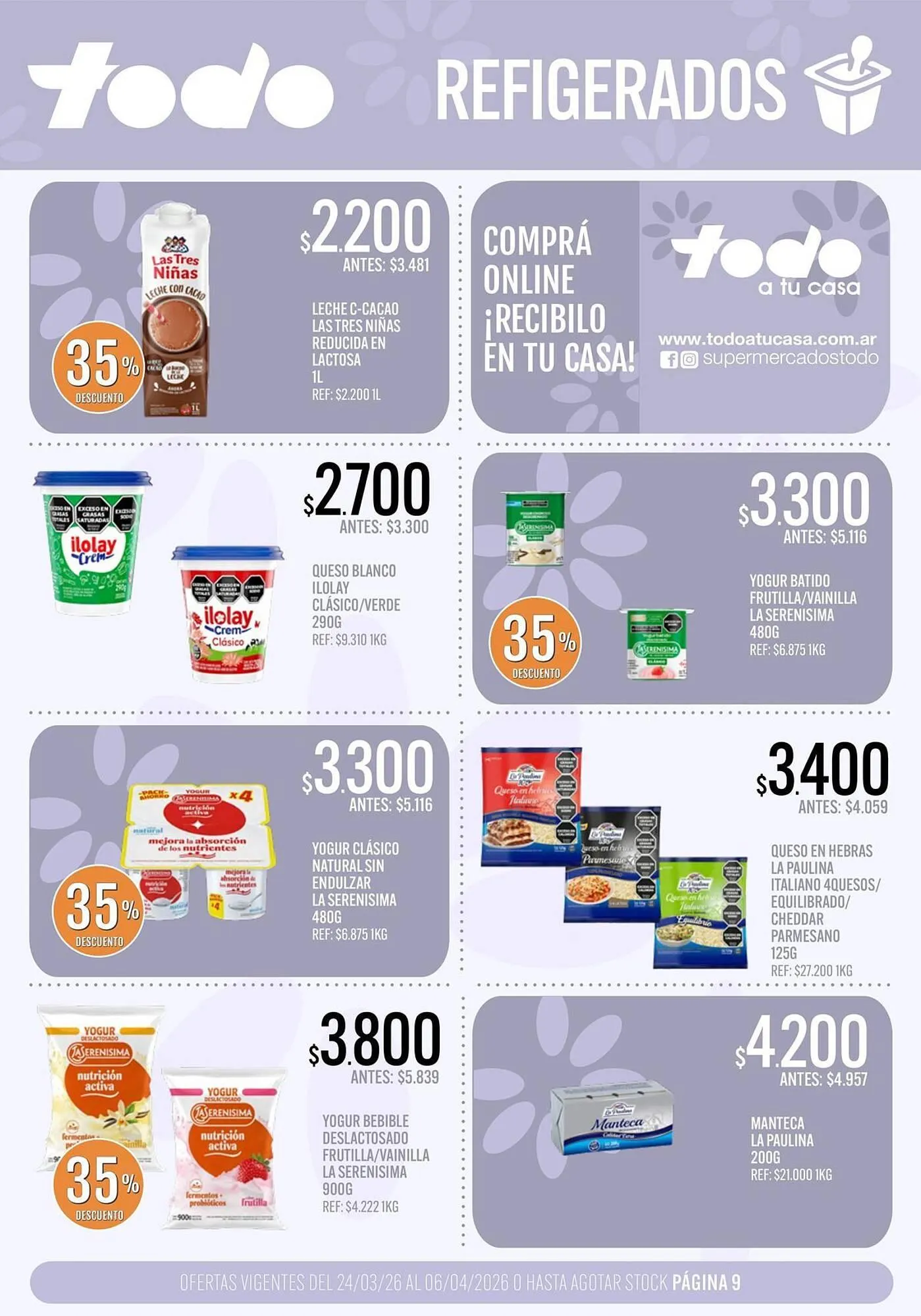 Ofertas de Catálogo Supermercados Todo 24 de marzo al 6 de abril 2026 - Página 9 del catálogo