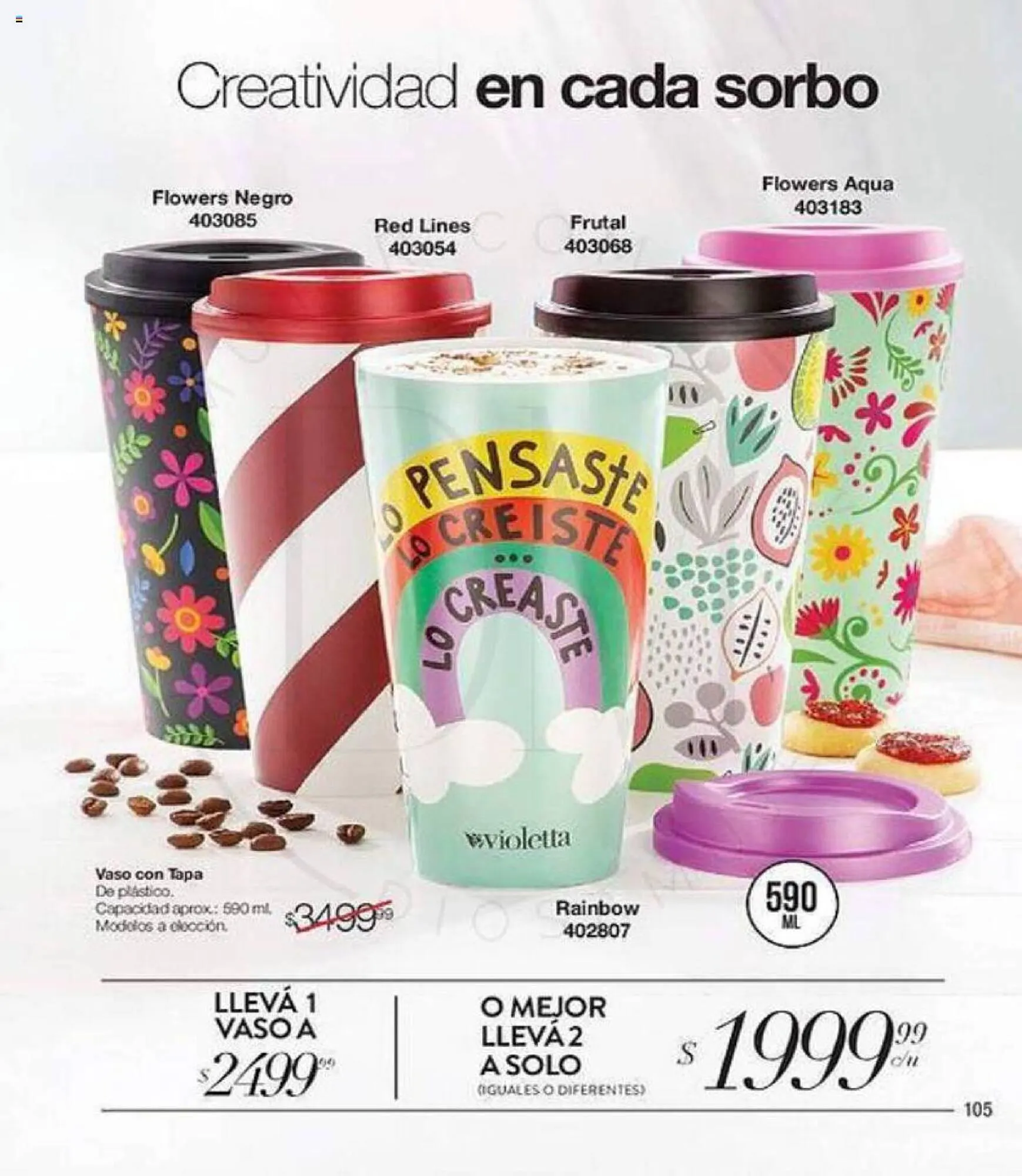 Ofertas de Catálogo Violetta Cosméticos 26 de septiembre al 9 de octubre 2023 - Página 105 del catálogo
