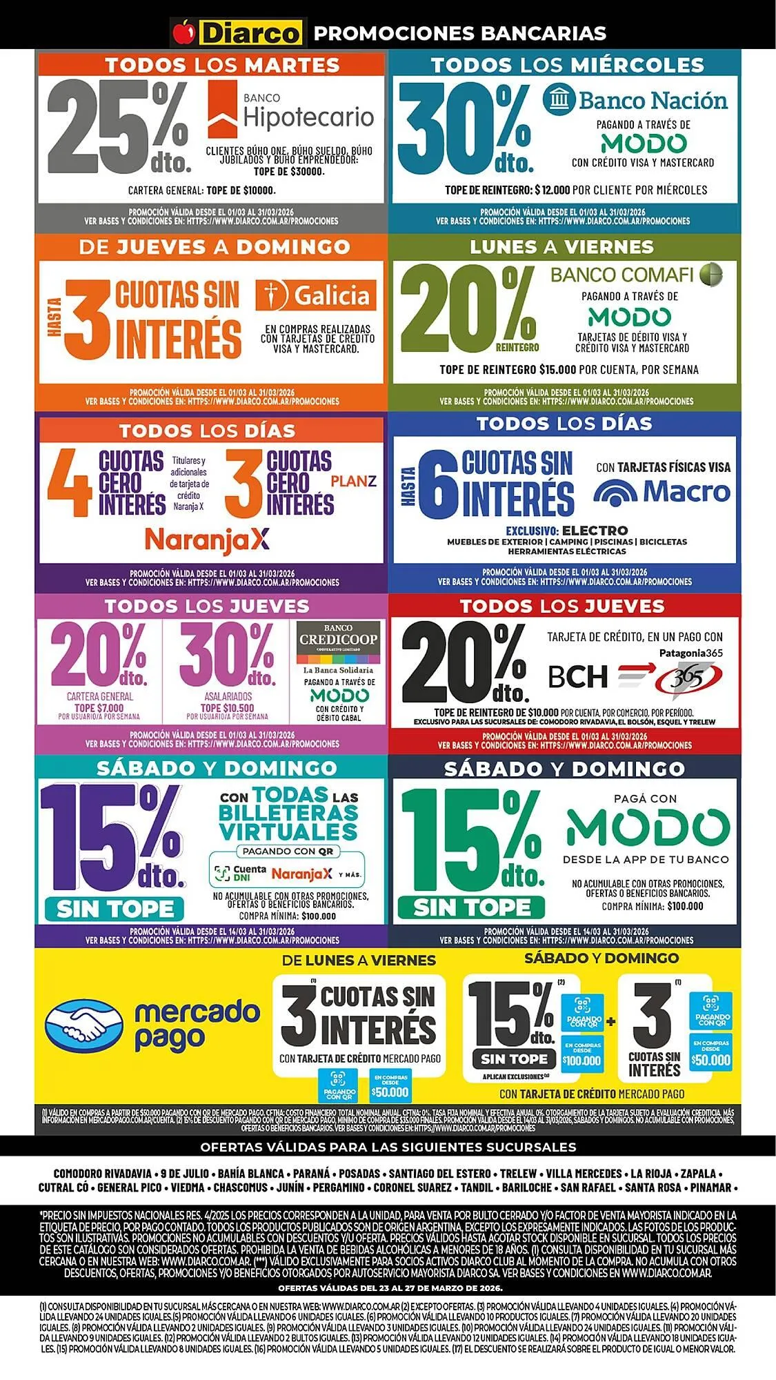 Ofertas de Catálogo Diarco 23 de marzo al 27 de marzo 2026 - Página 22 del catálogo