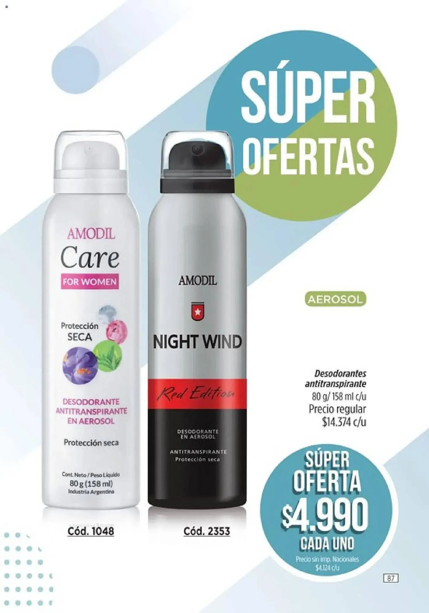 Ofertas de Catálogo Amodil 5 de mayo al 31 de mayo 2026 - Página 87 del catálogo