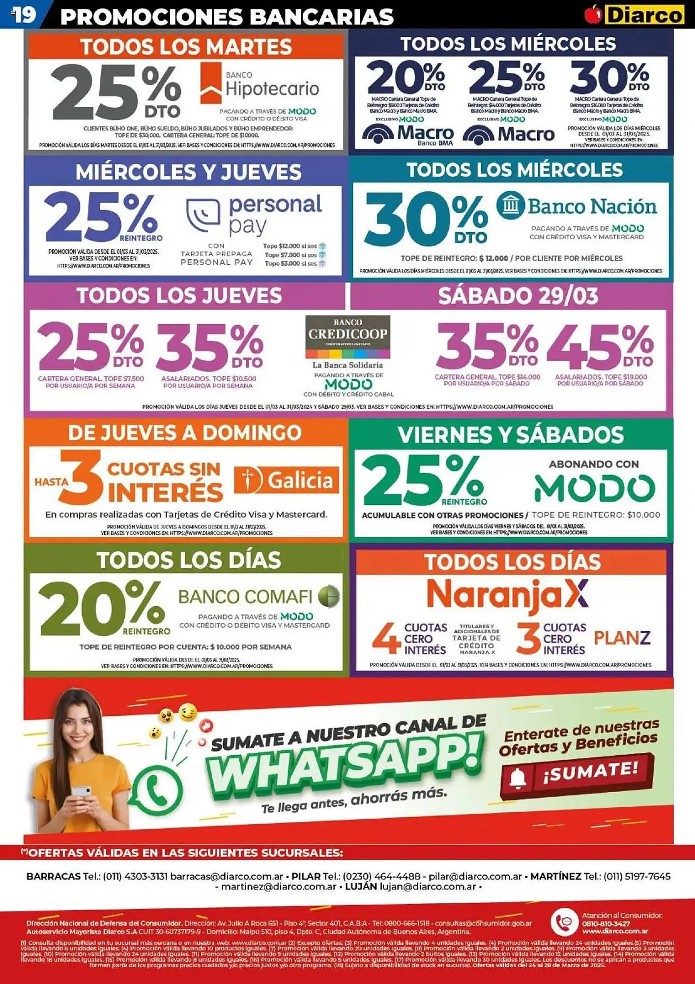 Ofertas de Catálogo Diarco 24 de marzo al 28 de marzo 2025 - Página 40 del catálogo