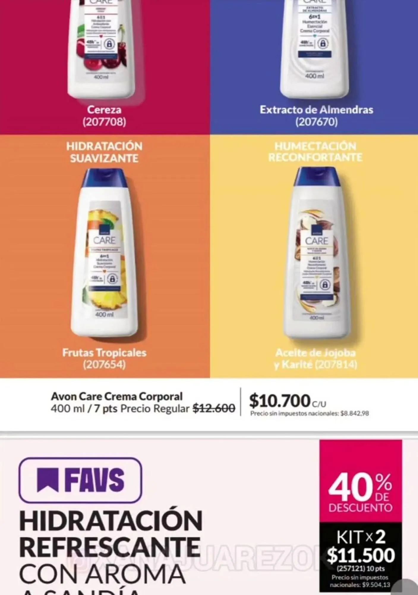 Ofertas de Catálogo Avon 1 de julio al 31 de julio 2026 - Página 158 del catálogo