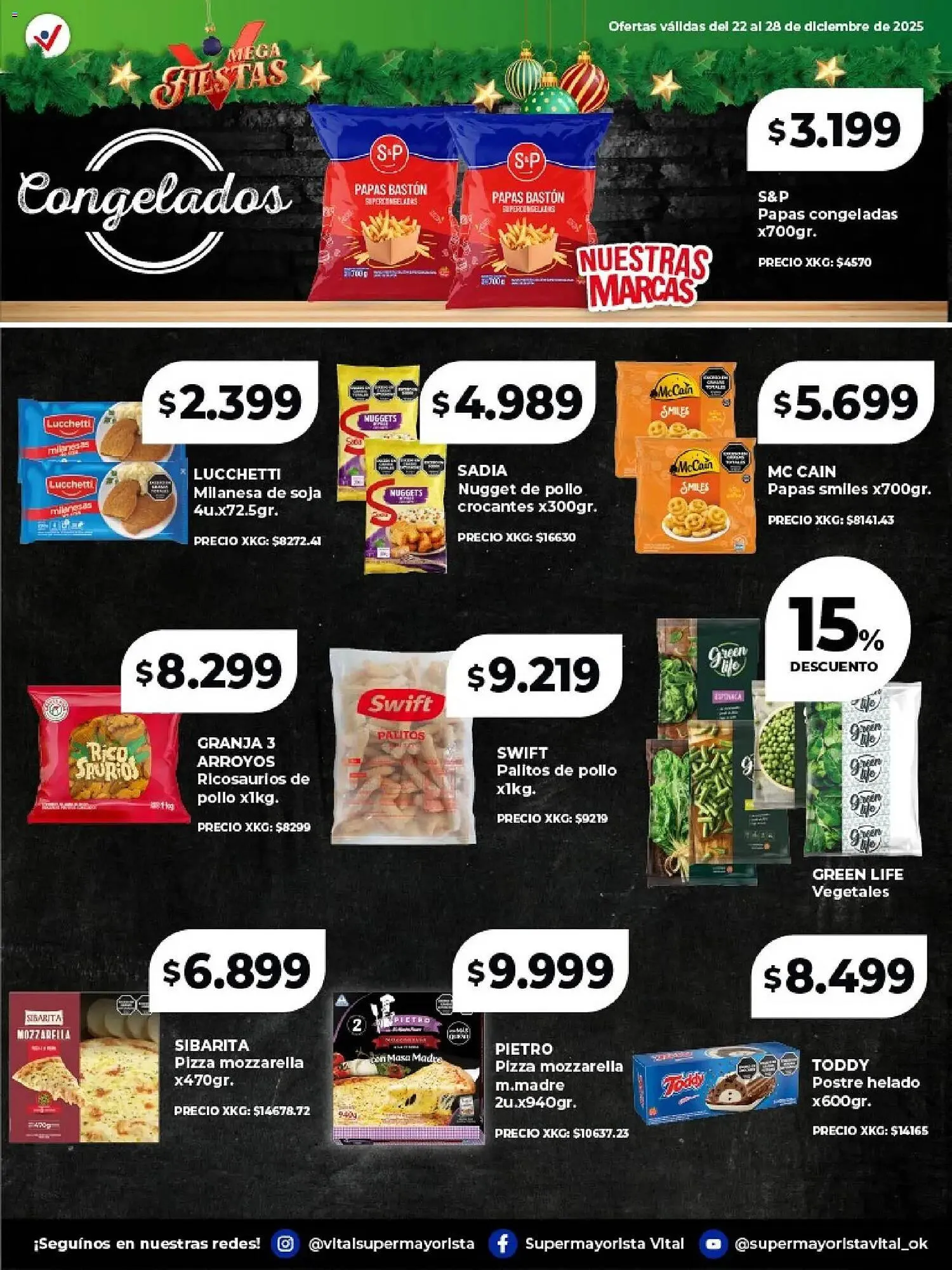 Ofertas de Catálogo Supermayorista Vital 22 de diciembre al 28 de diciembre 2025 - Página 8 del catálogo