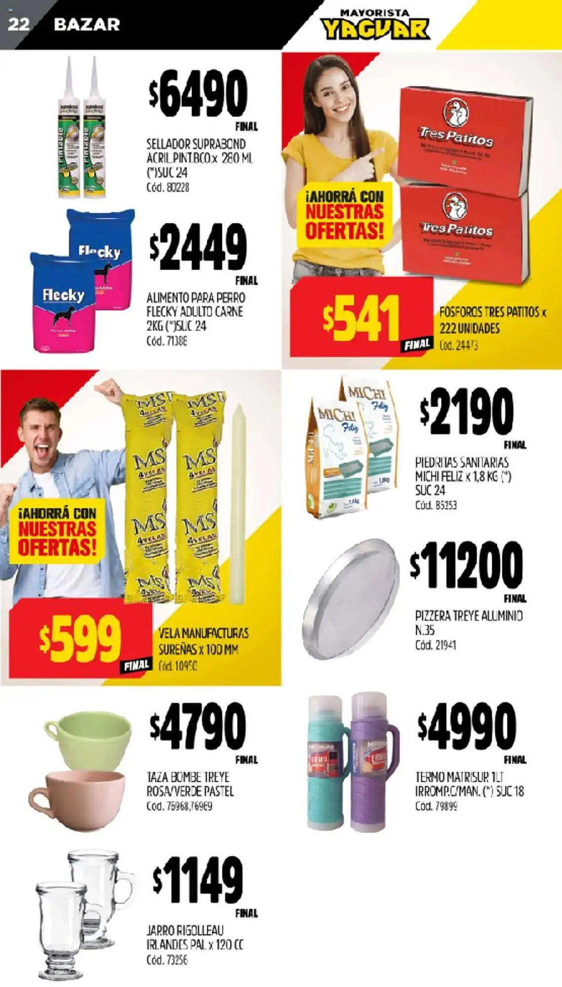 Ofertas de Catálogo Supermercados Yaguar 10 de marzo al 16 de marzo 2025 - Página 23 del catálogo