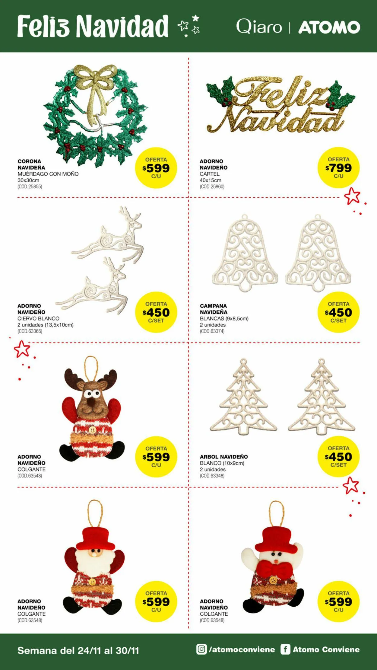 Ofertas de ATOMO Conviene 24 de noviembre al 30 de noviembre 2024 - Página 27 del catálogo