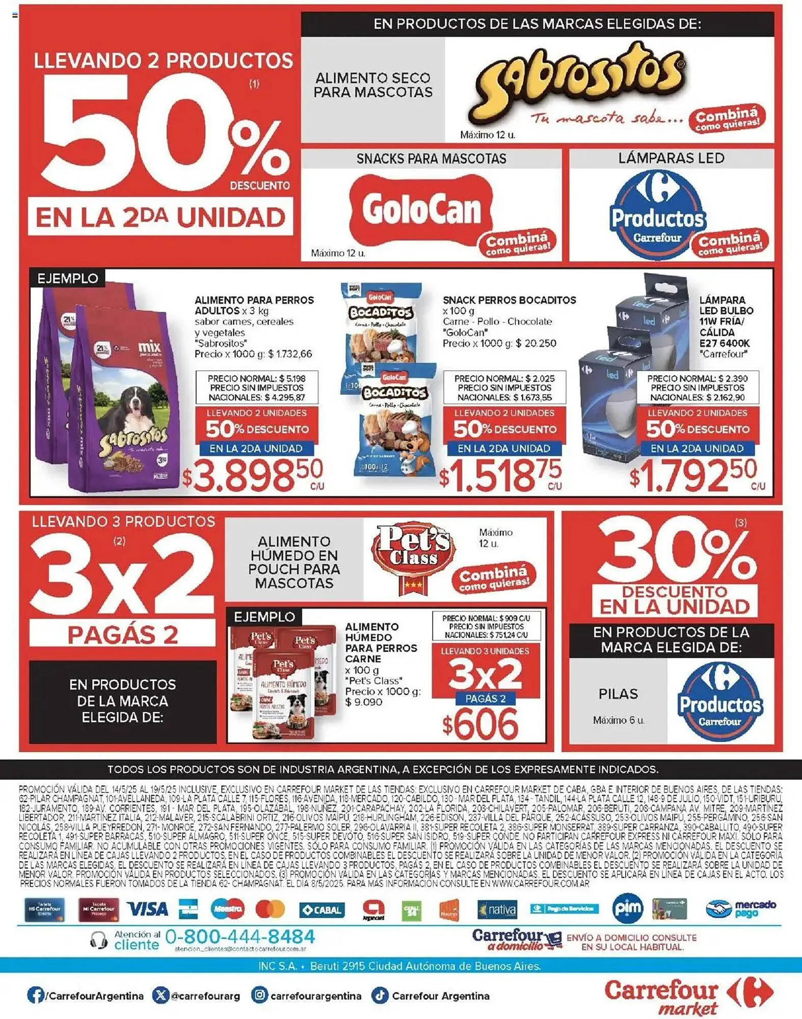 Ofertas de Catálogo Carrefour Market 14 de mayo al 20 de mayo 2025 - Página 17 del catálogo