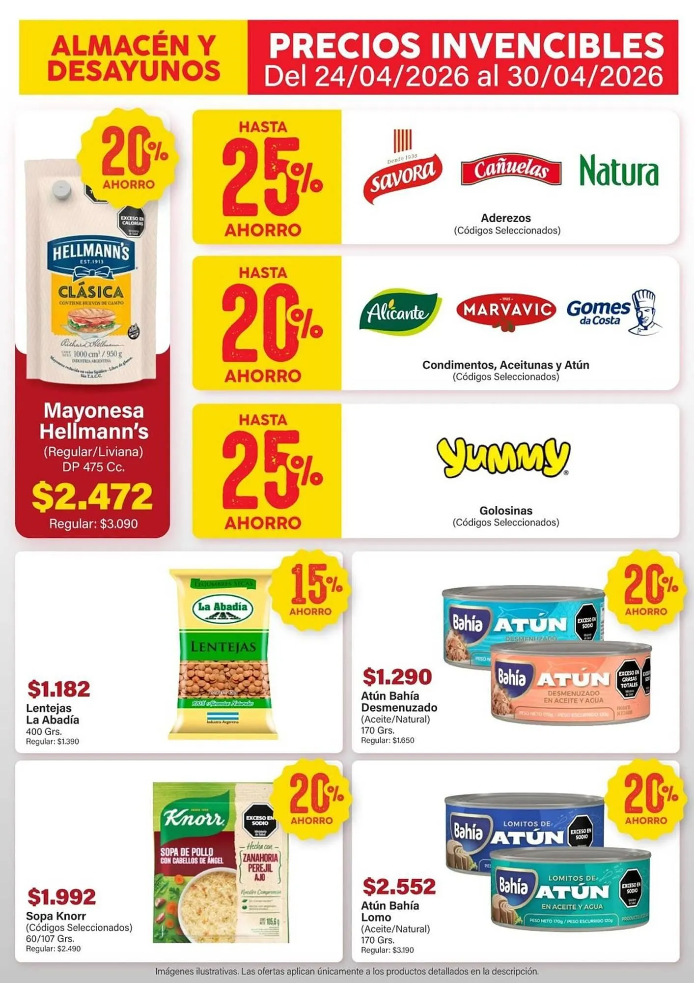 Ofertas de Catálogo Supermercados Aiello 30 de abril al 3 de mayo 2026 - Página 6 del catálogo