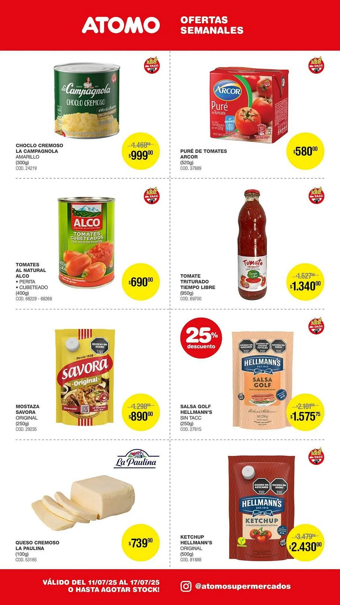 Ofertas de Catálogo Atomo Conviene 11 de julio al 17 de julio 2025 - Página 7 del catálogo