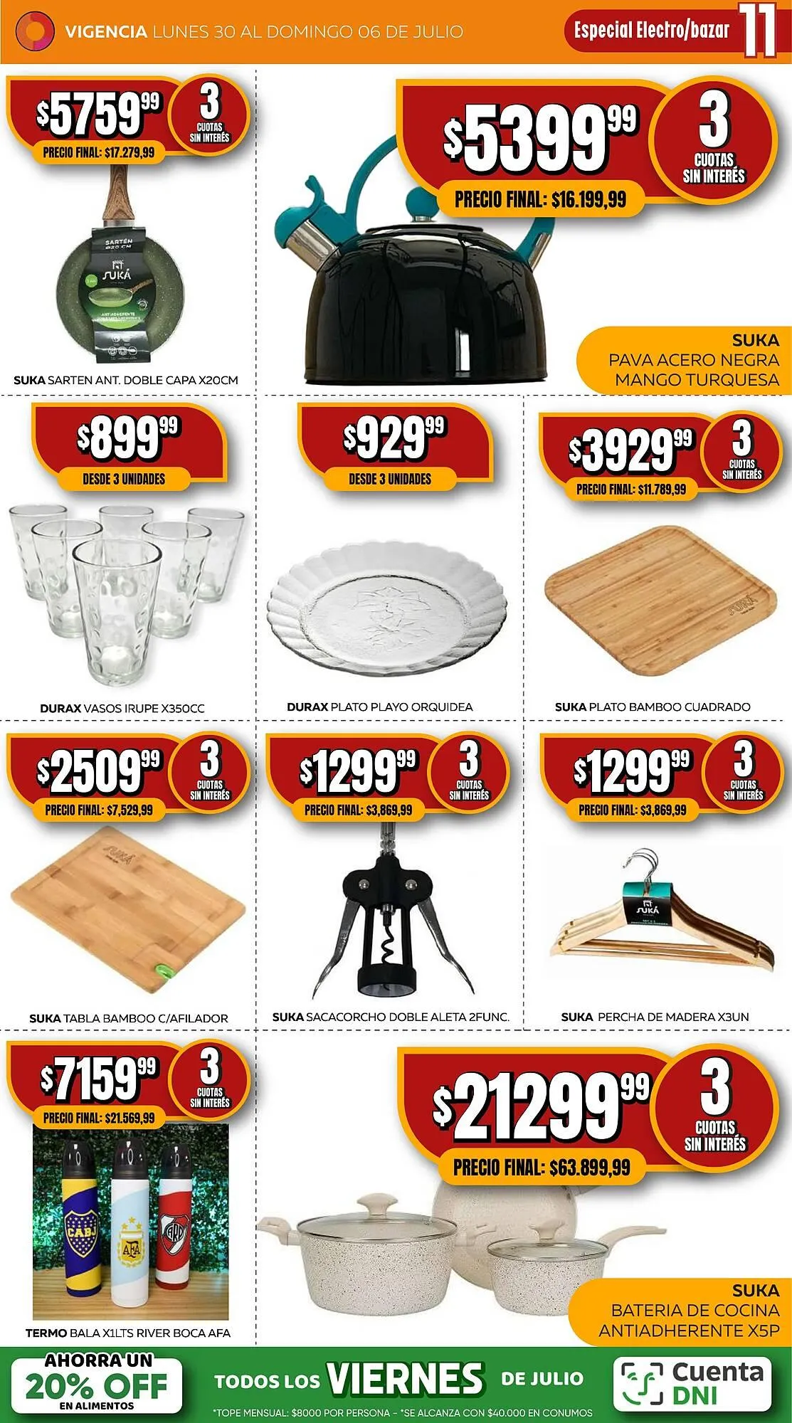 Ofertas de Catálogo Maxi Ofertas 30 de junio al 6 de julio 2025 - Página 11 del catálogo